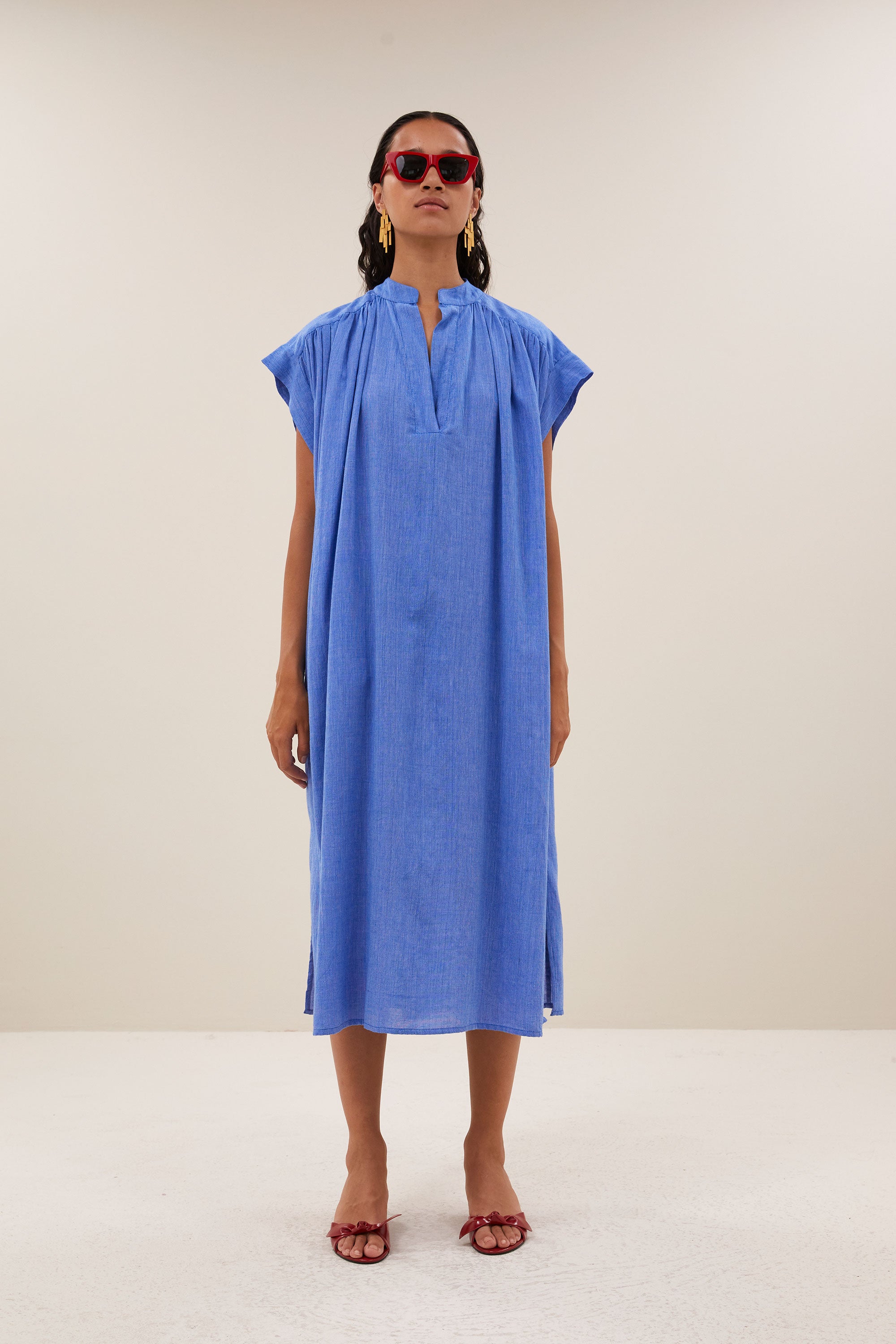 bodin athia dress | sapphire blue