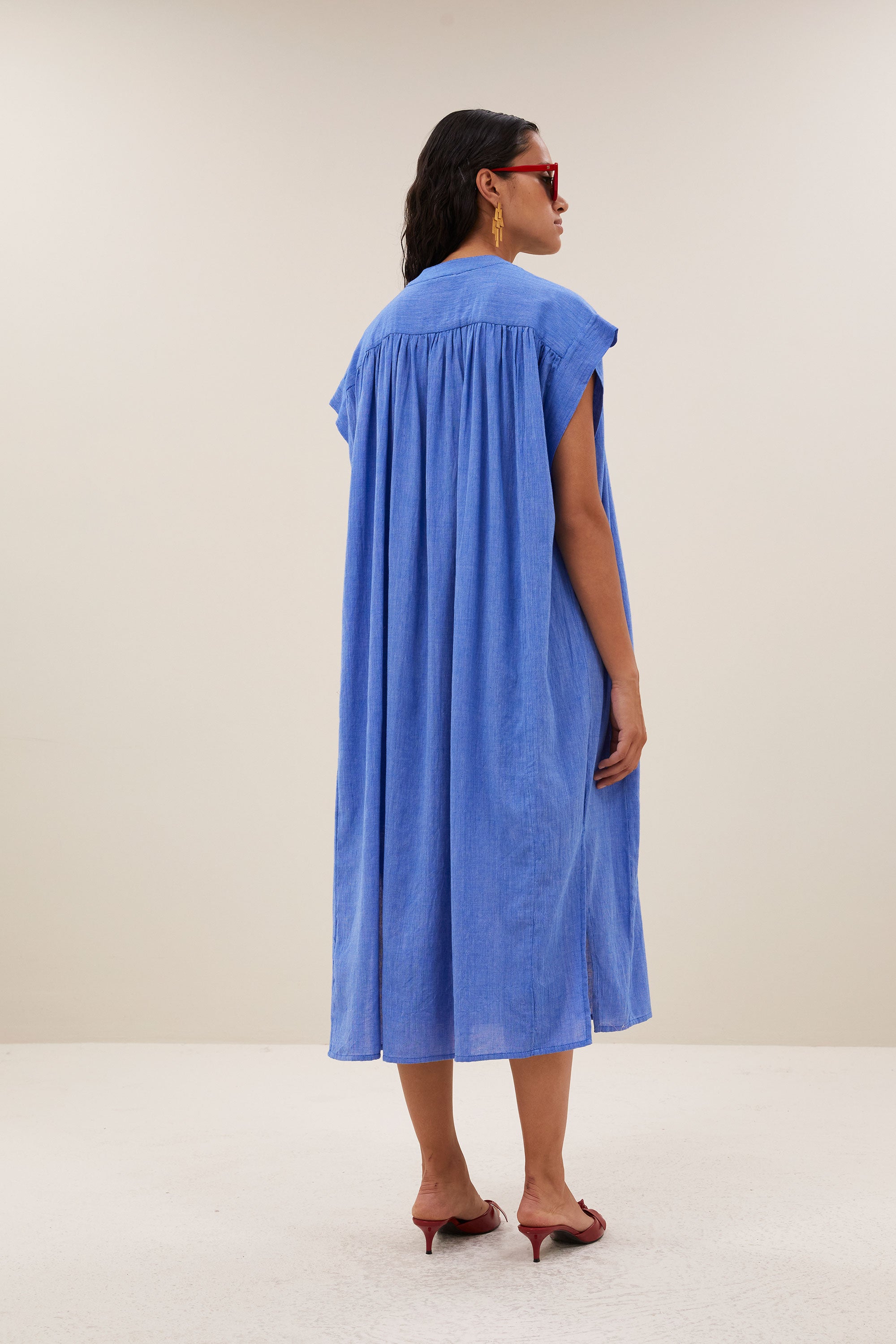 bodin athia dress | sapphire blue
