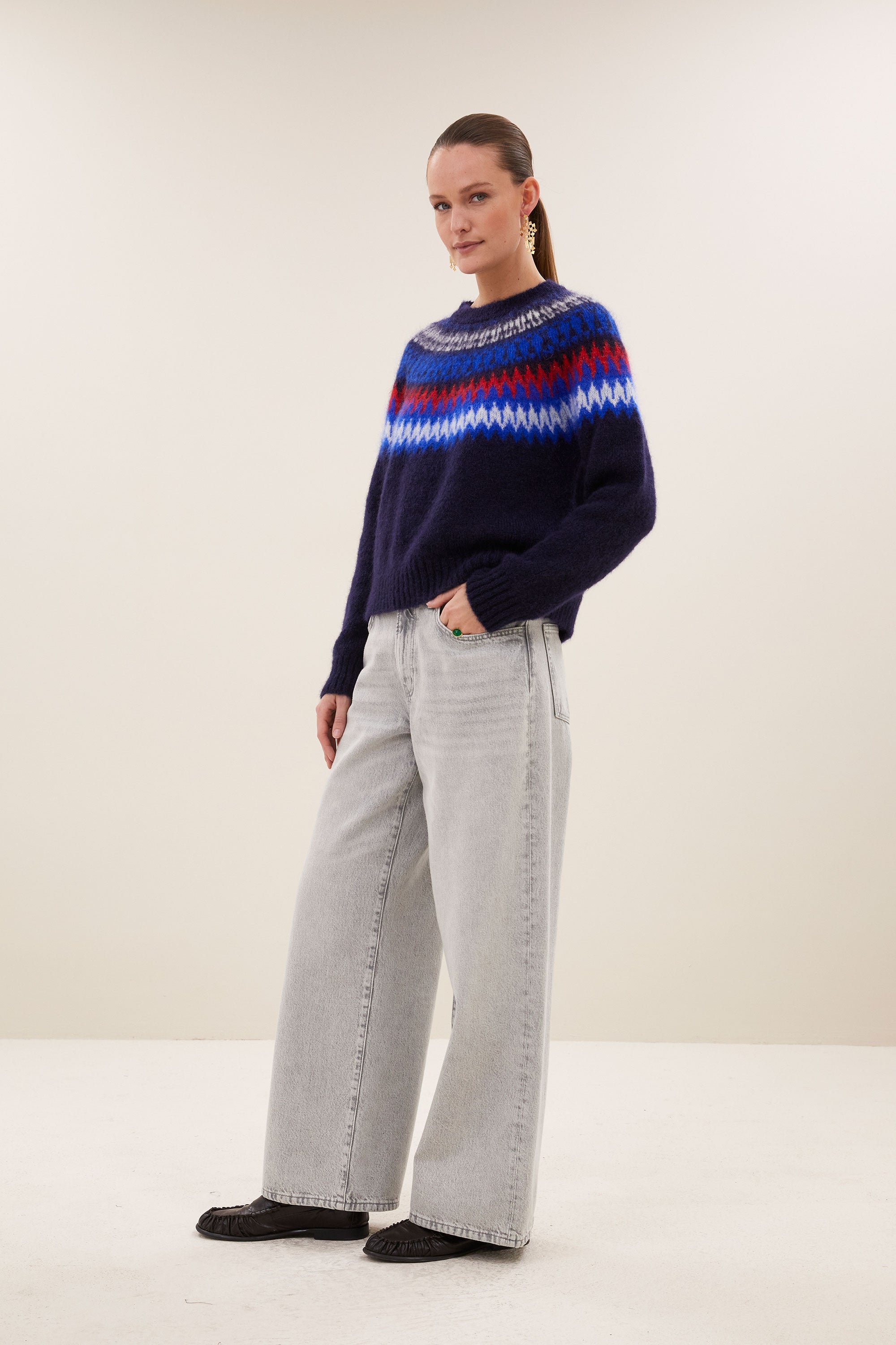 lilo jeans | light grey denim