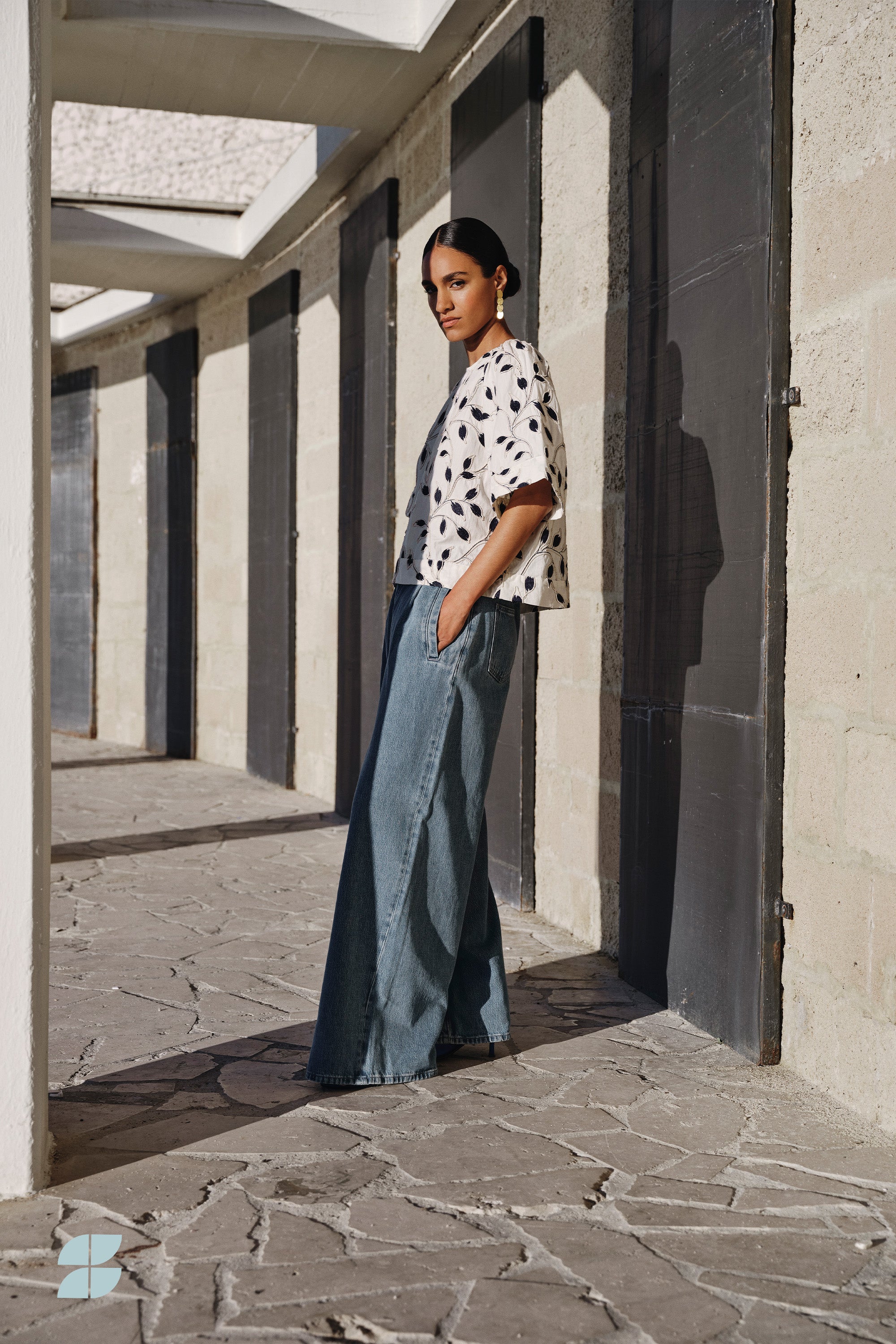 lux jeans | mid denim