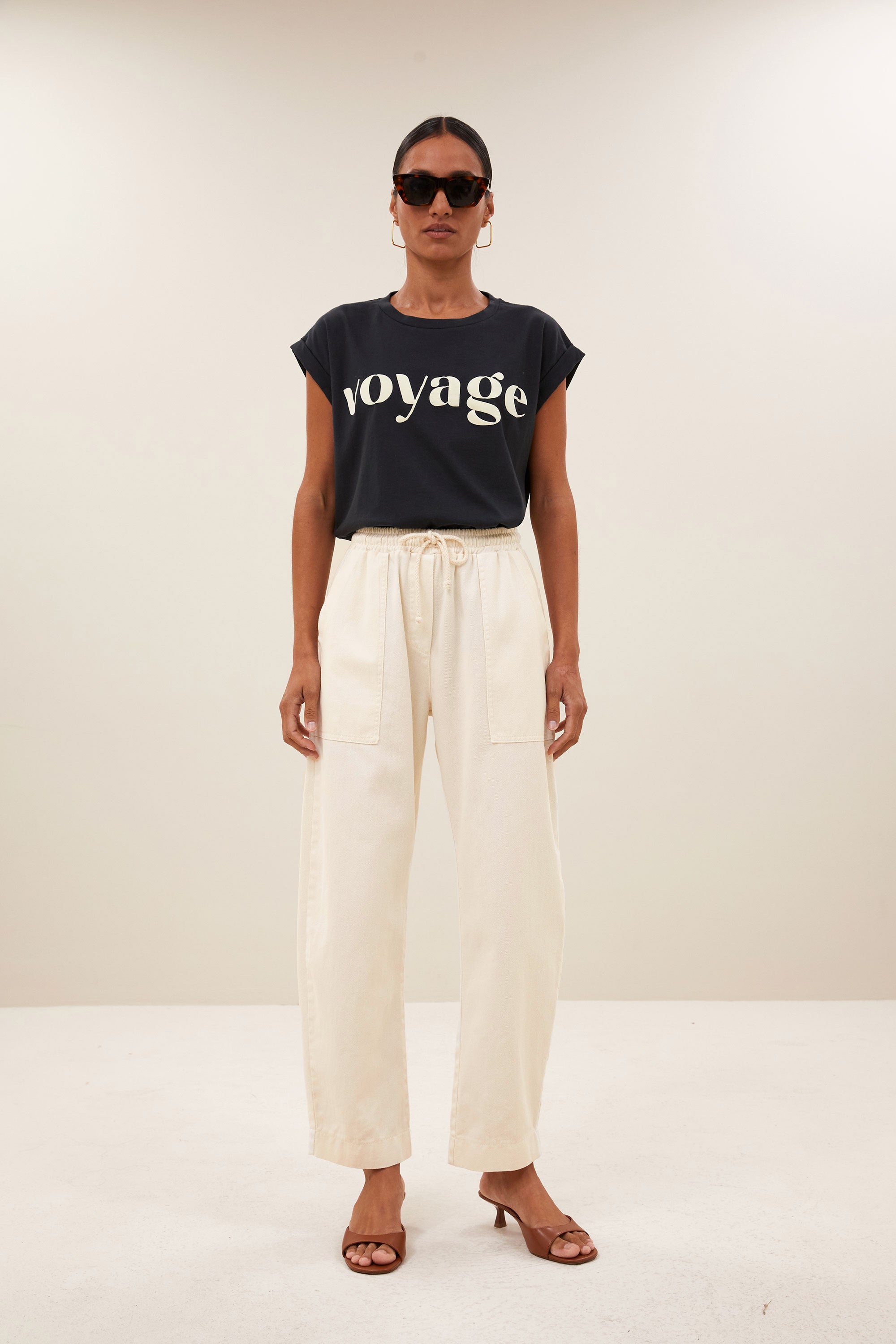 izzy pants | off white