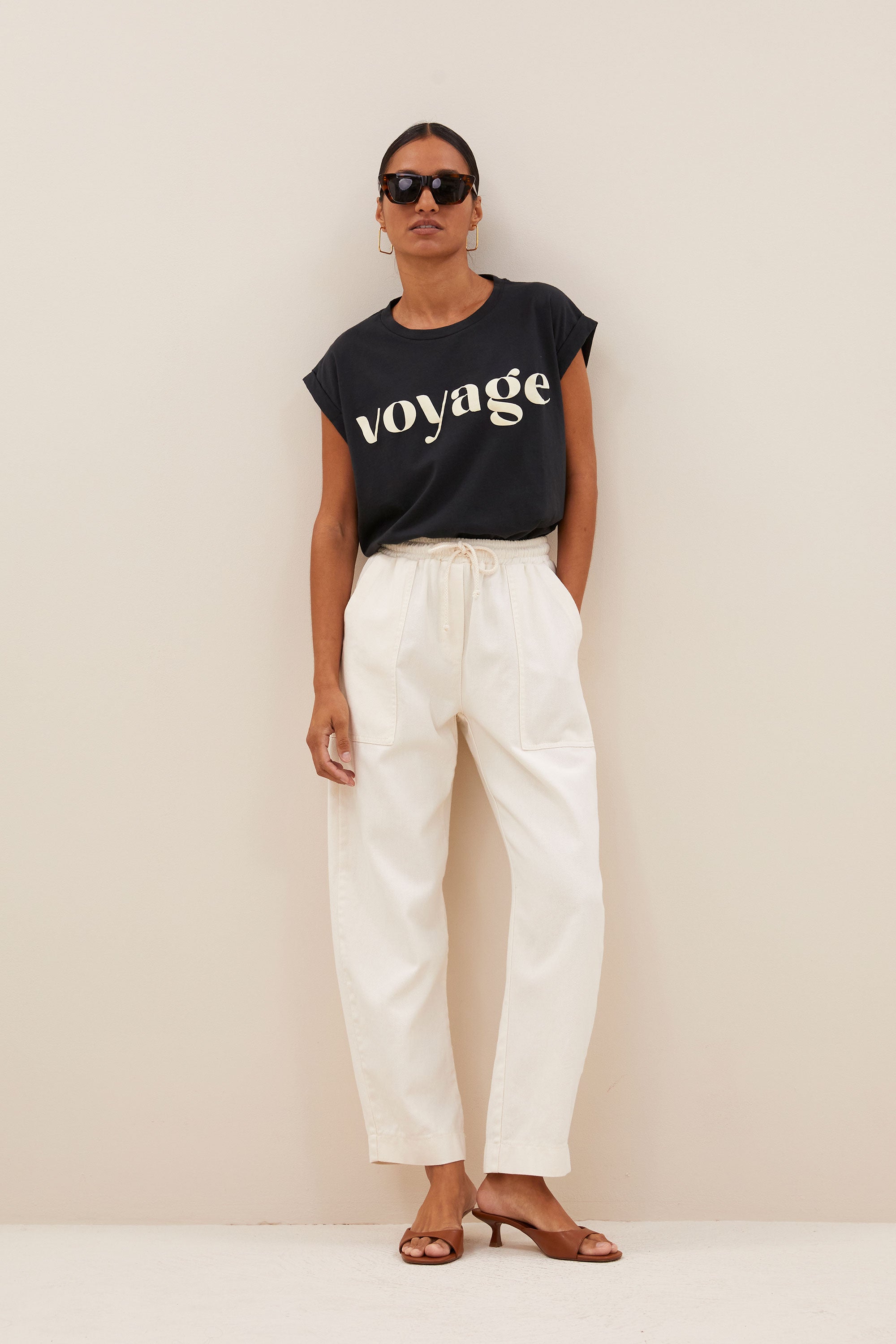 izzy pants | off white