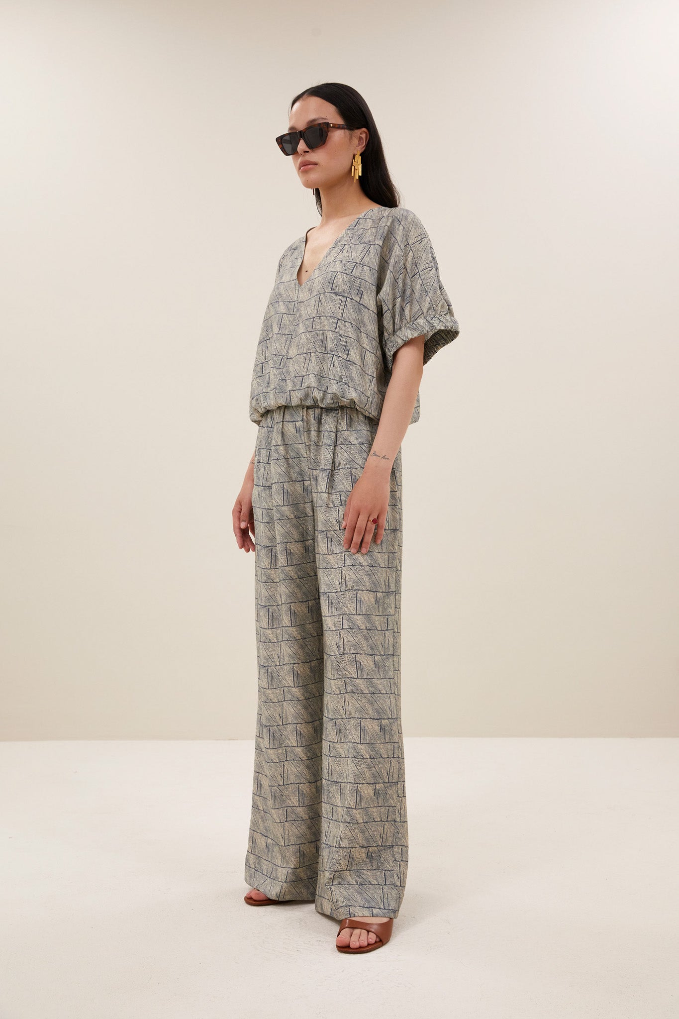 benji vay pants | vay print