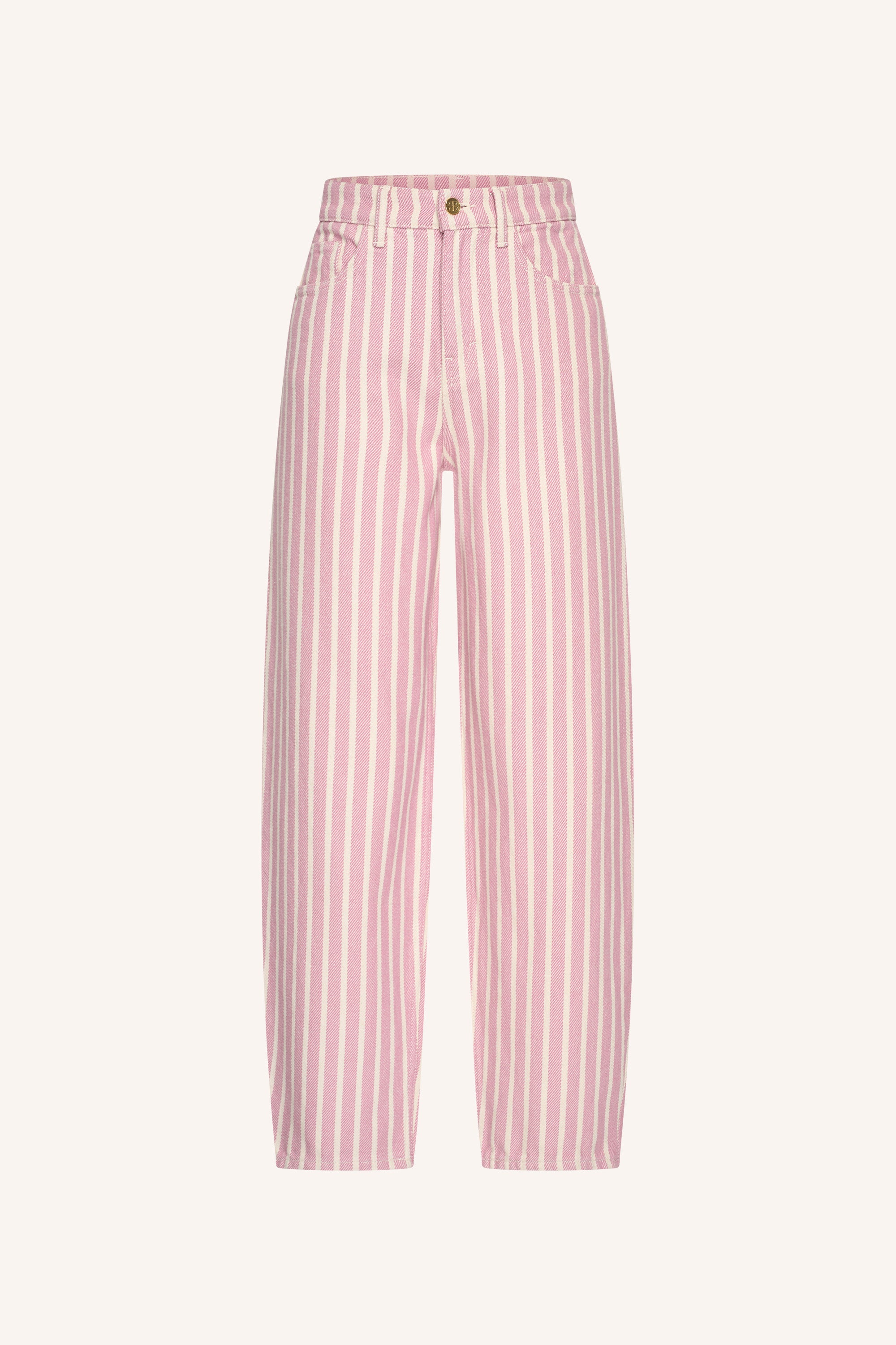 lew pink rocky pants | pink stripe