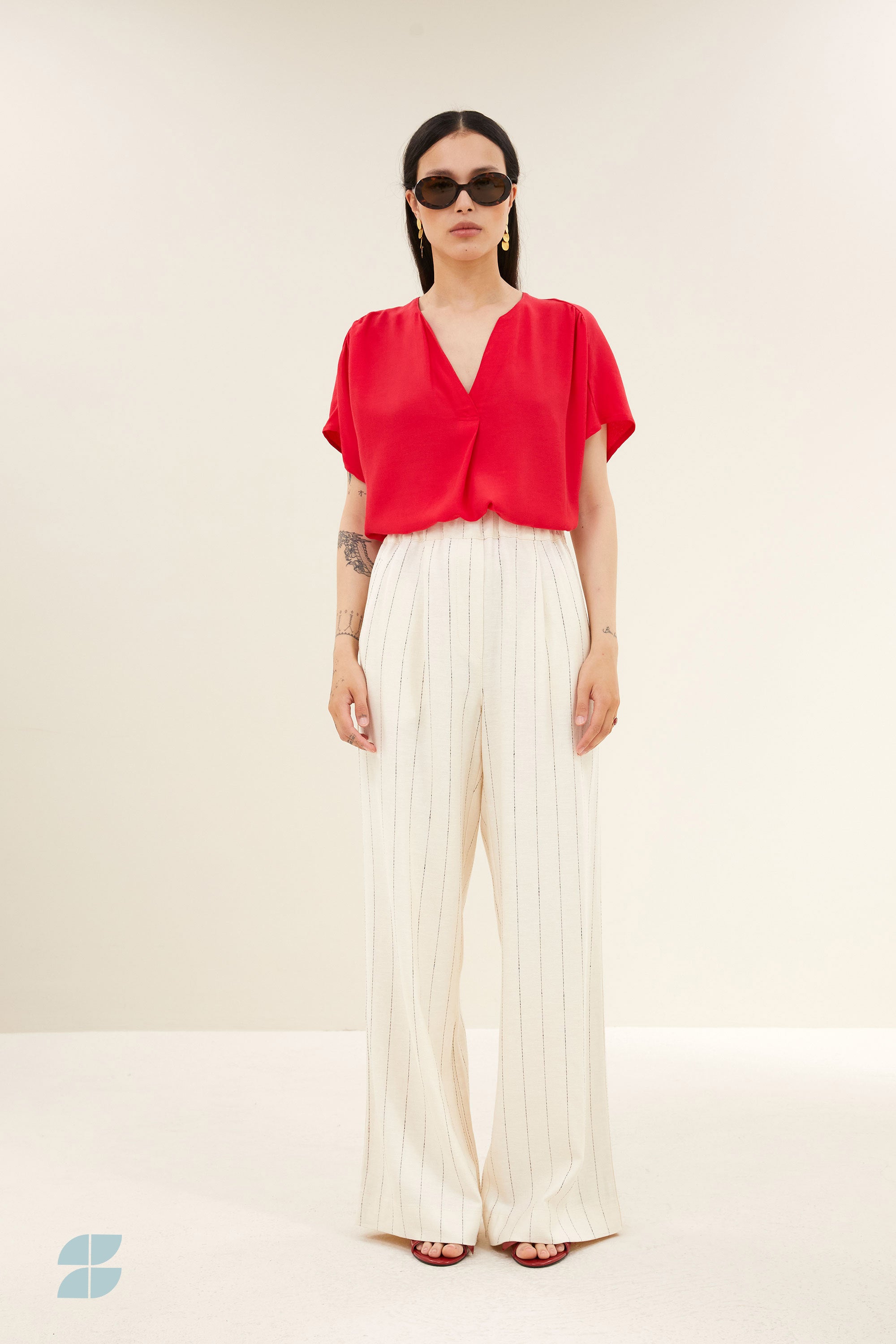 moon viscose blouse | lollipop