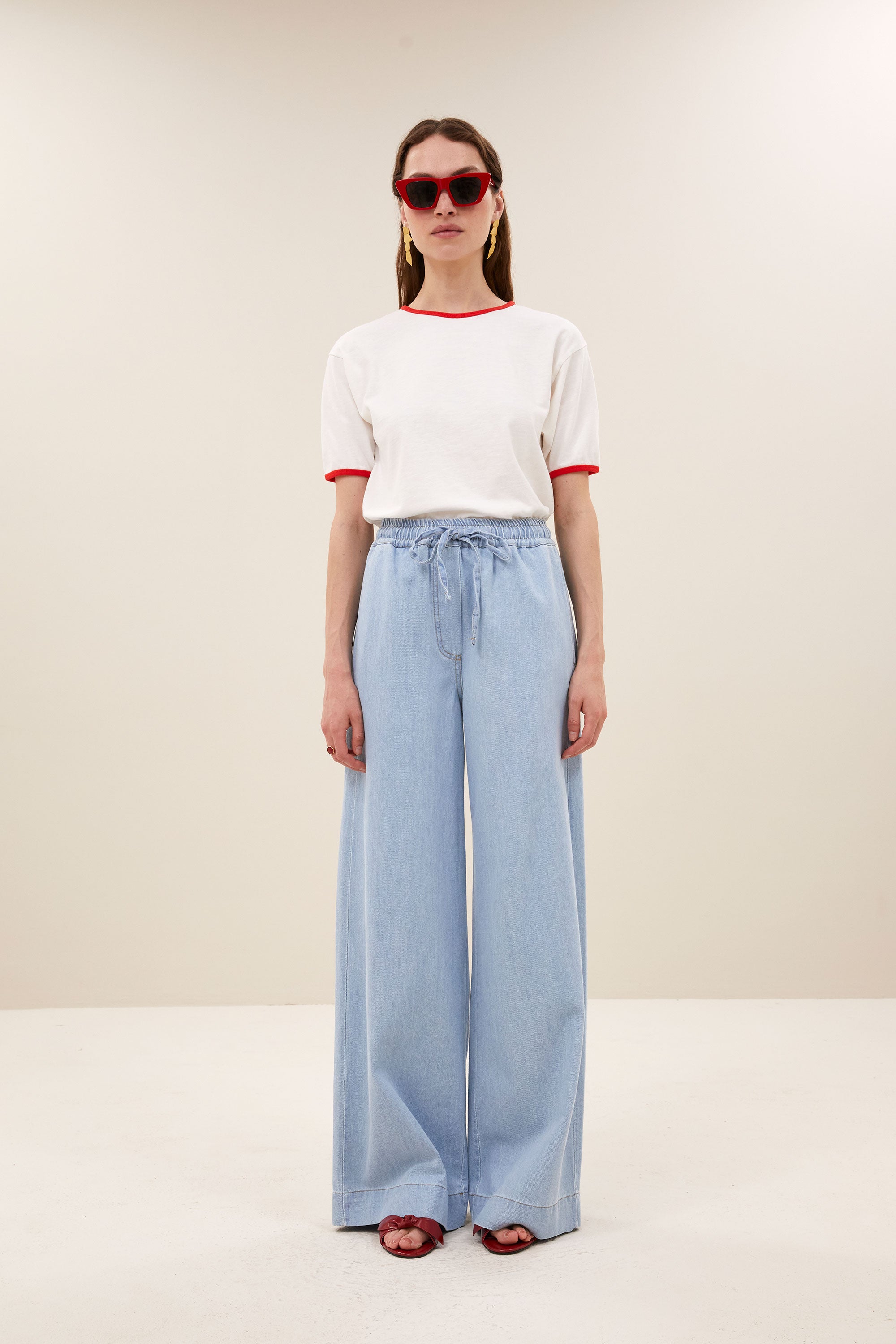 jeff denim pants | light denim