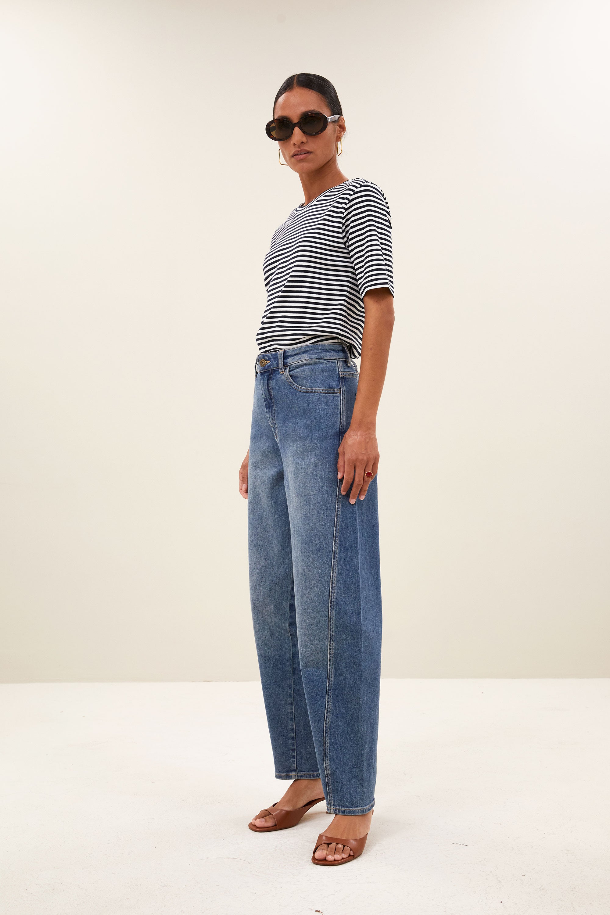 begum mid jeans | denim