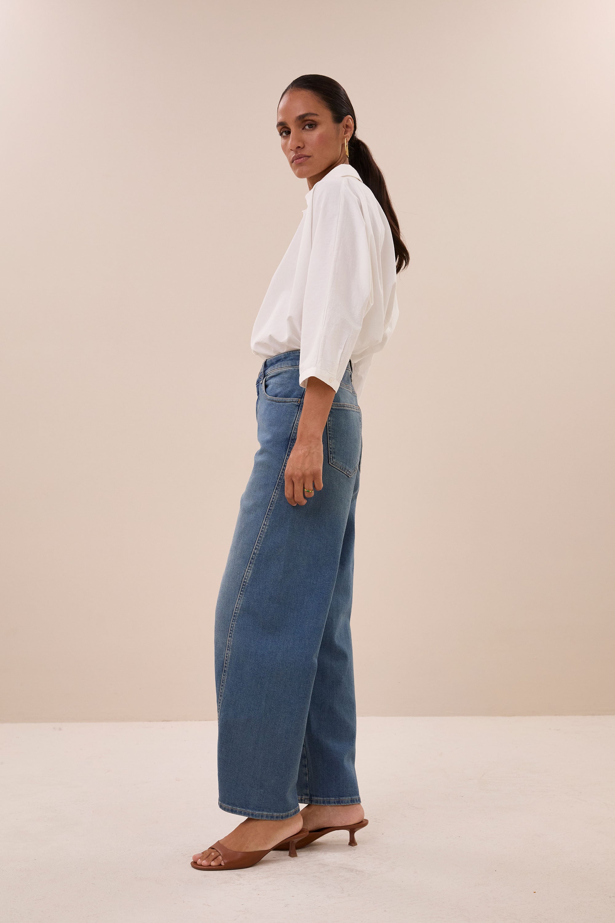begum mid jeans | denim
