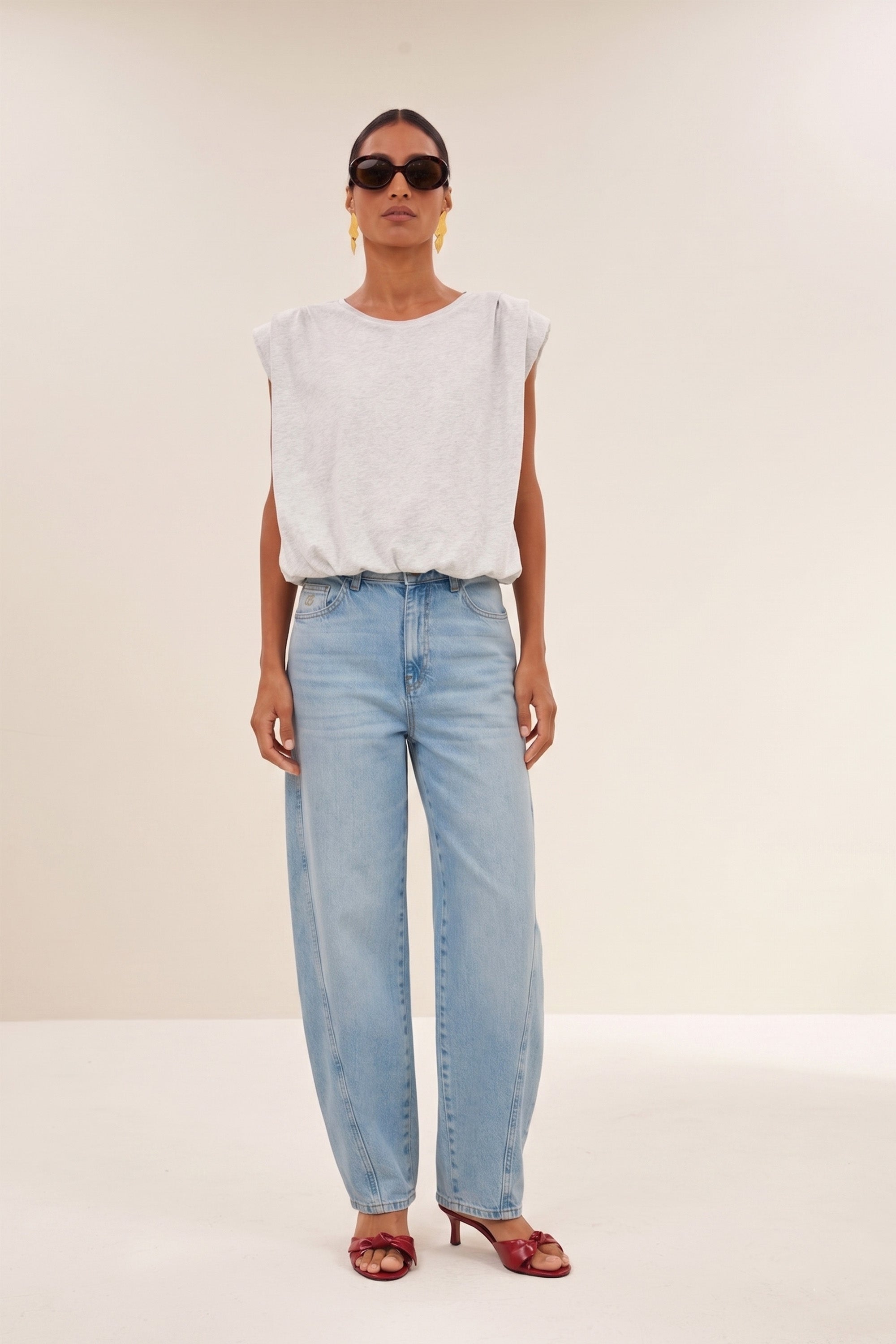 begum jeans | light denim