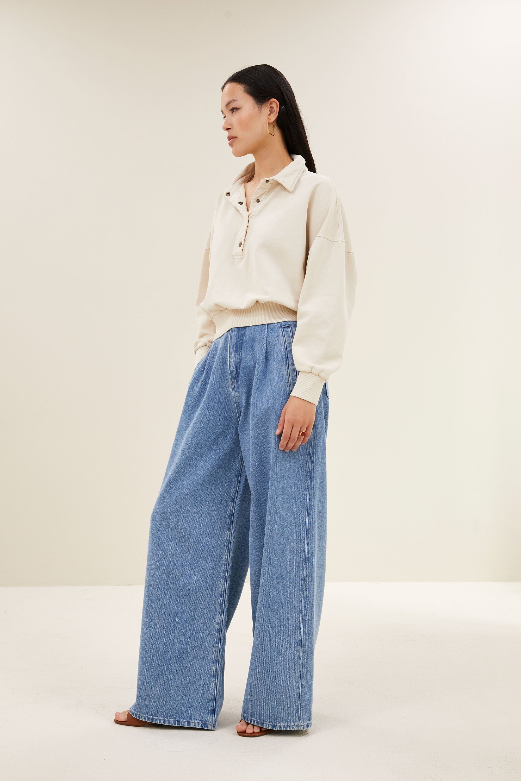 cecile sweater | chalk