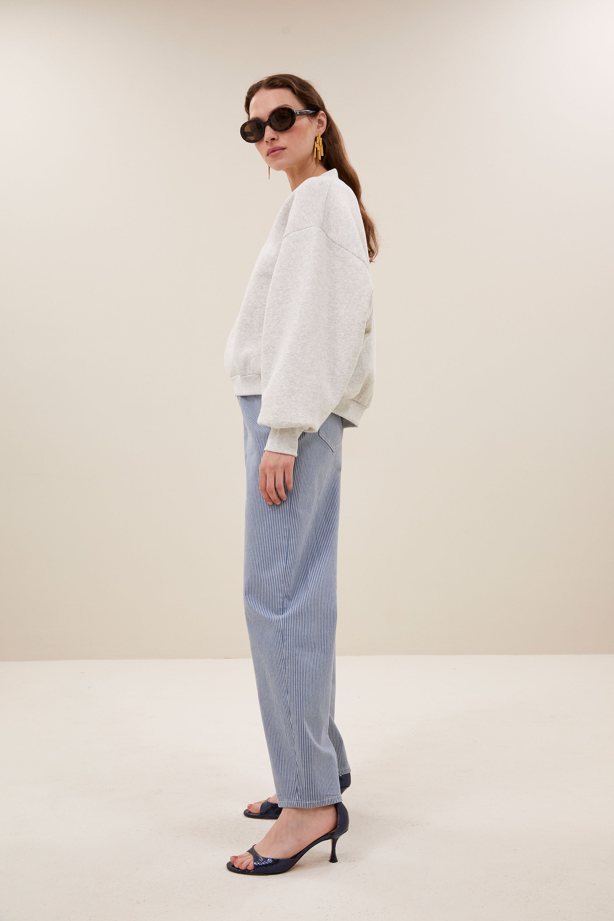 momo sweater | light grey