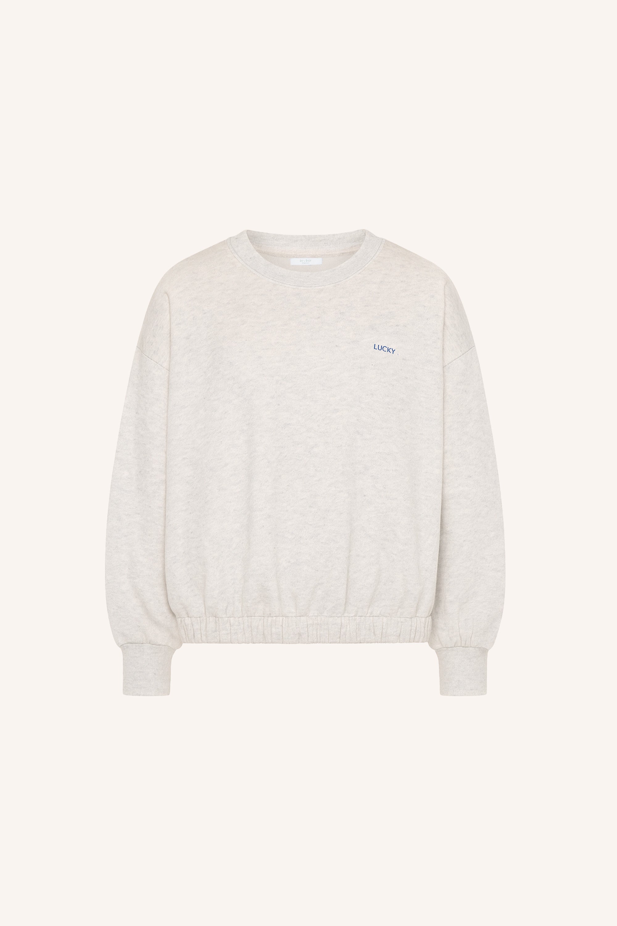 malyn grey sweater | light grey melee