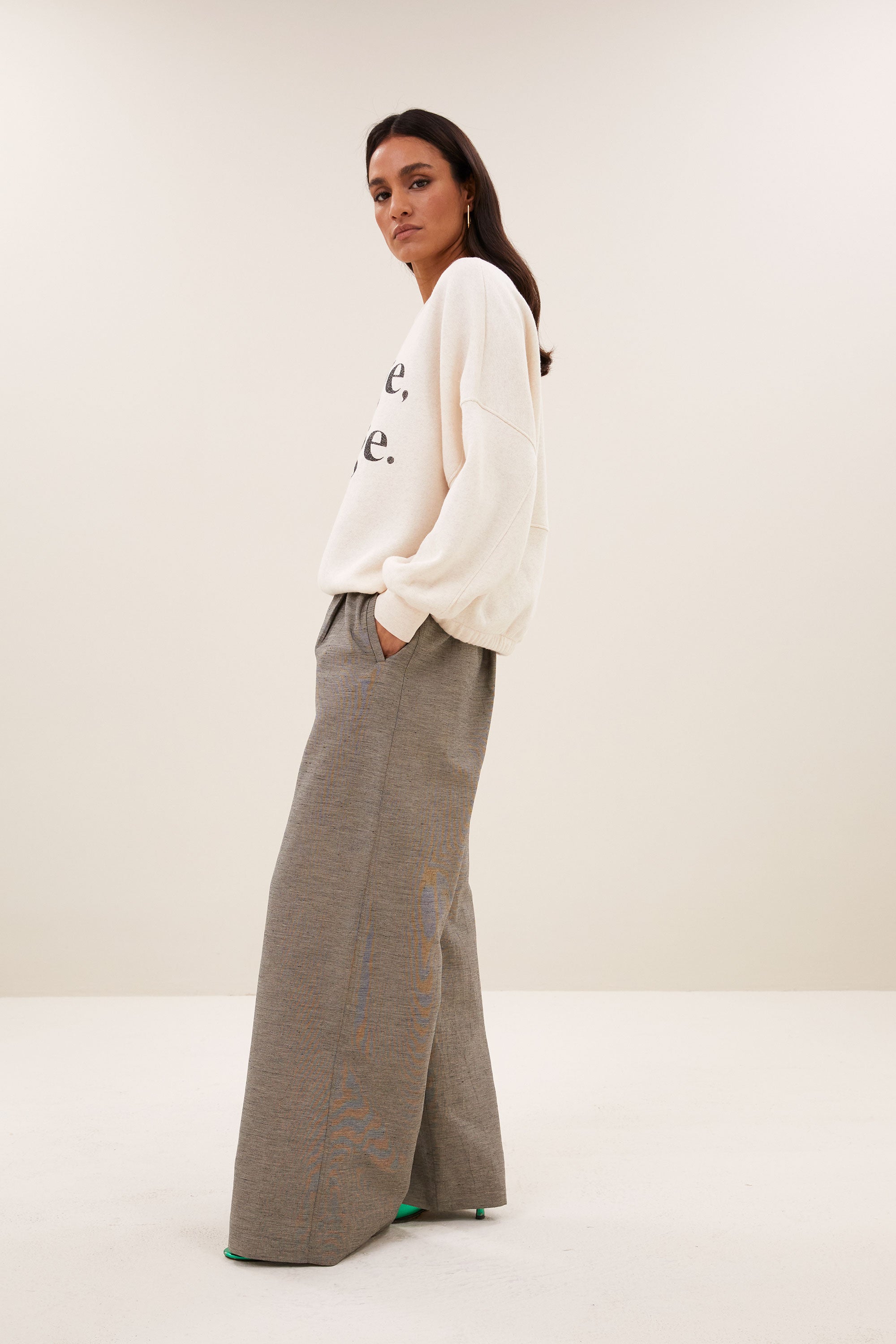 malyn voyage sweater | oyster melee