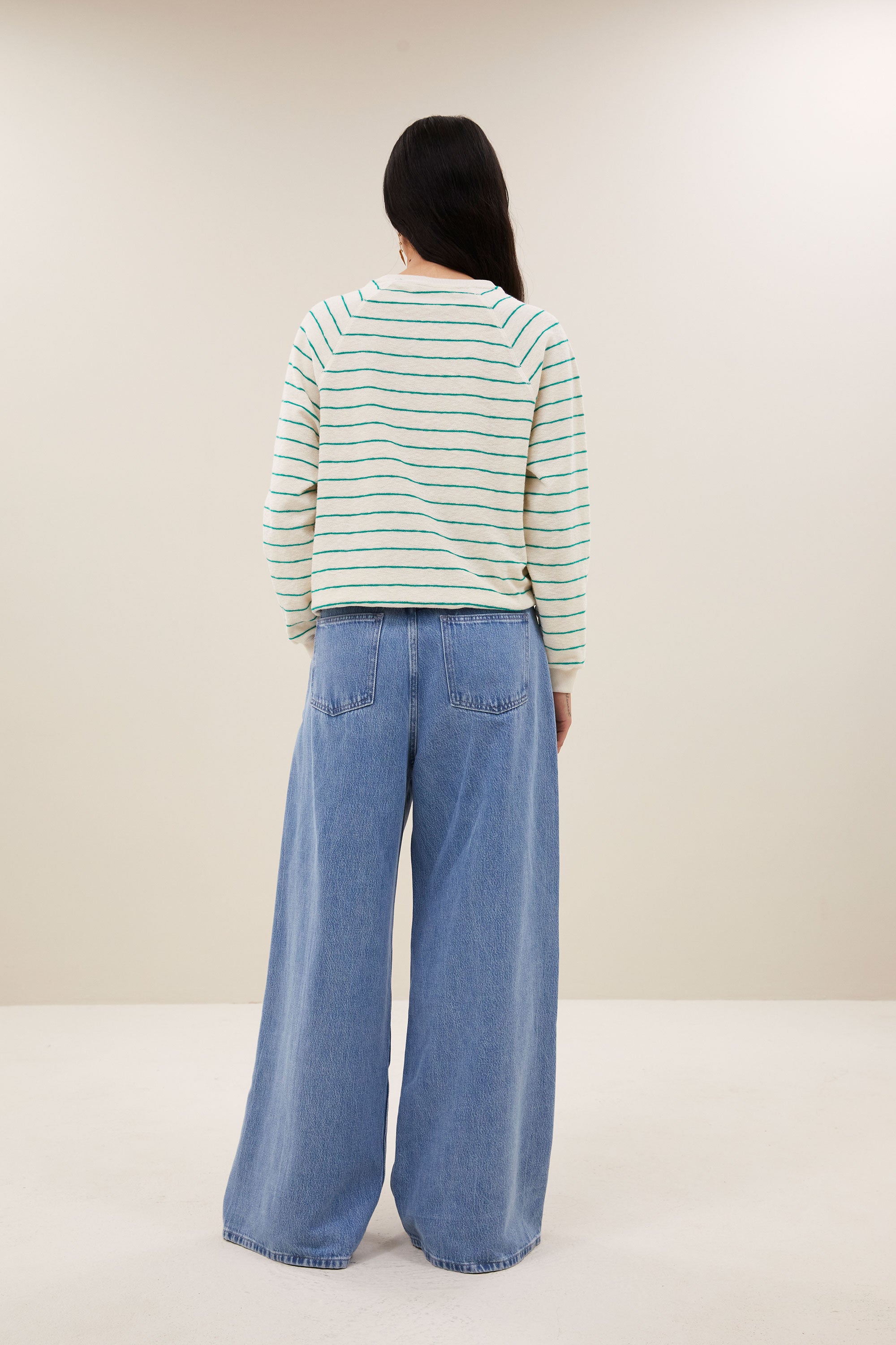 lux jeans | mid denim