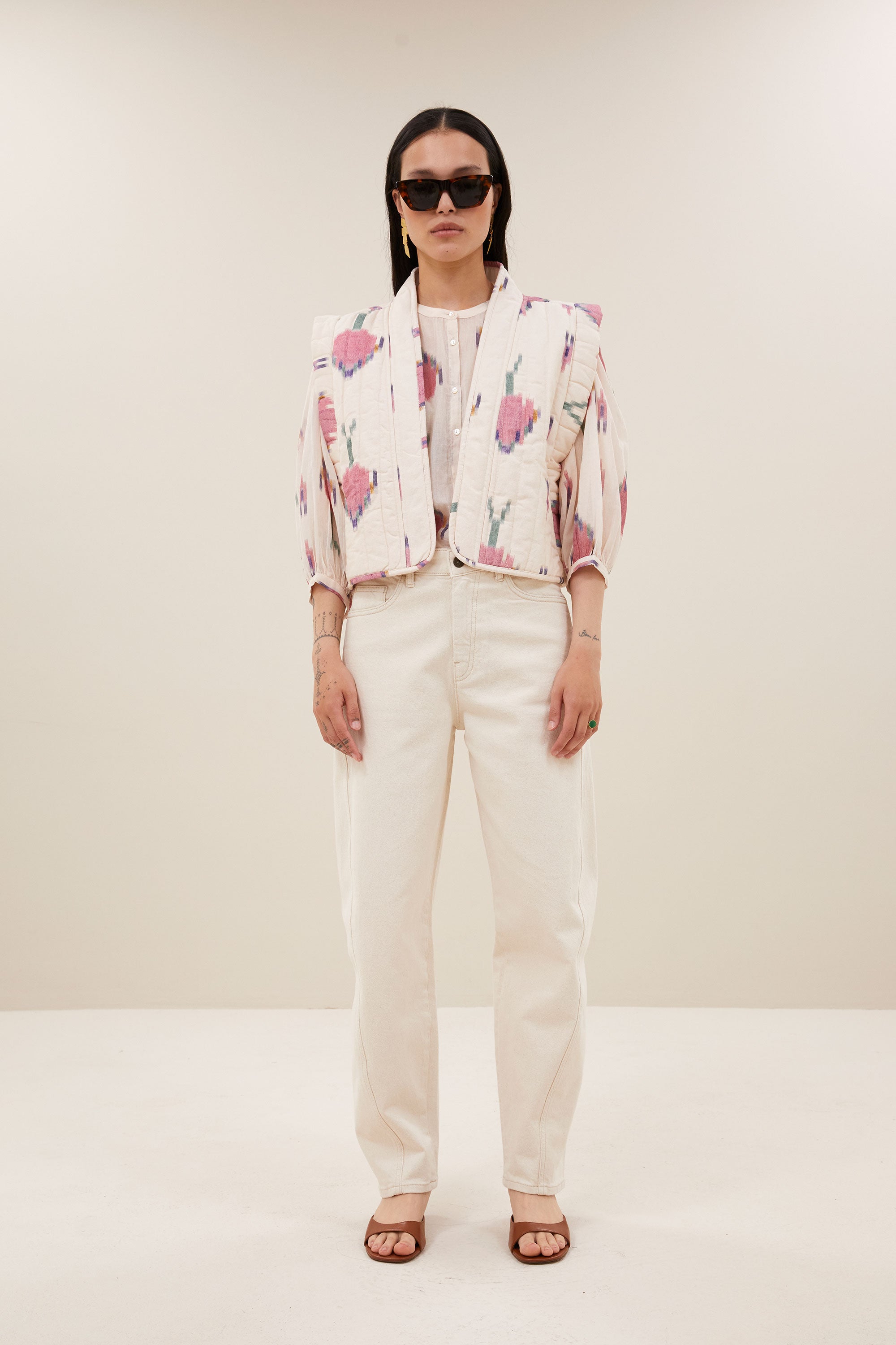 isla ikat jacket | spring ikat