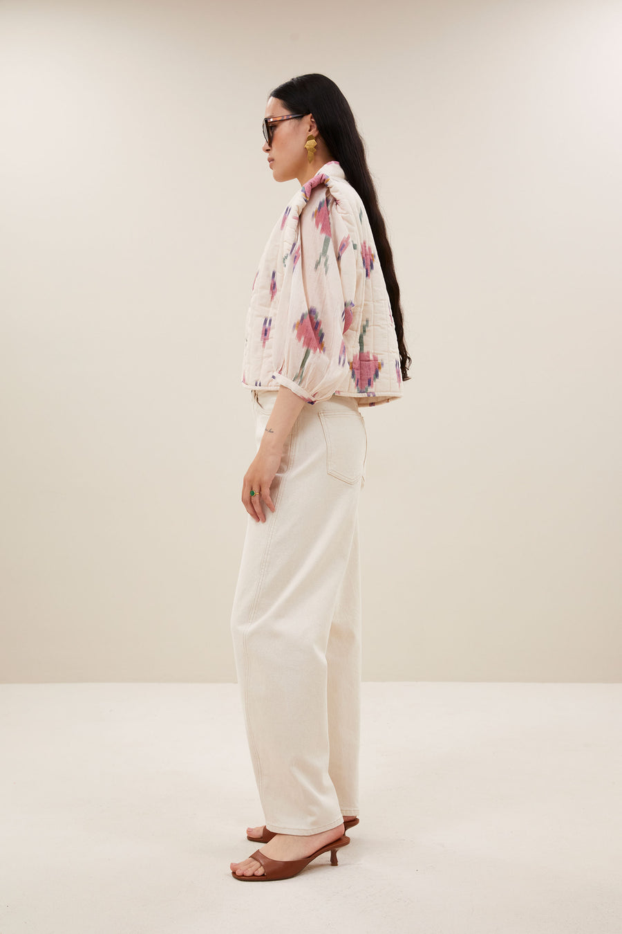 isla ikat jacket | spring ikat