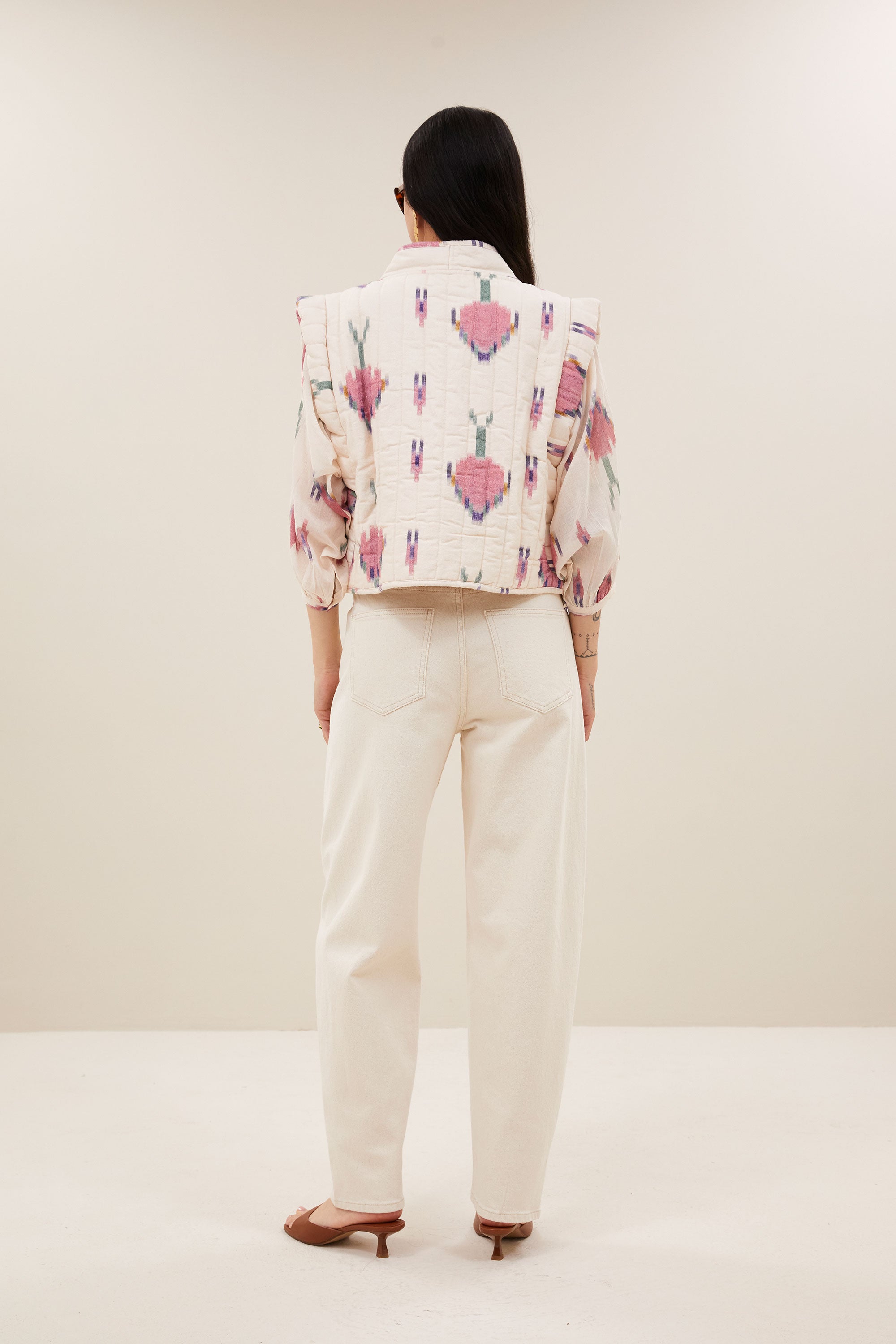 isla ikat jacket | spring ikat