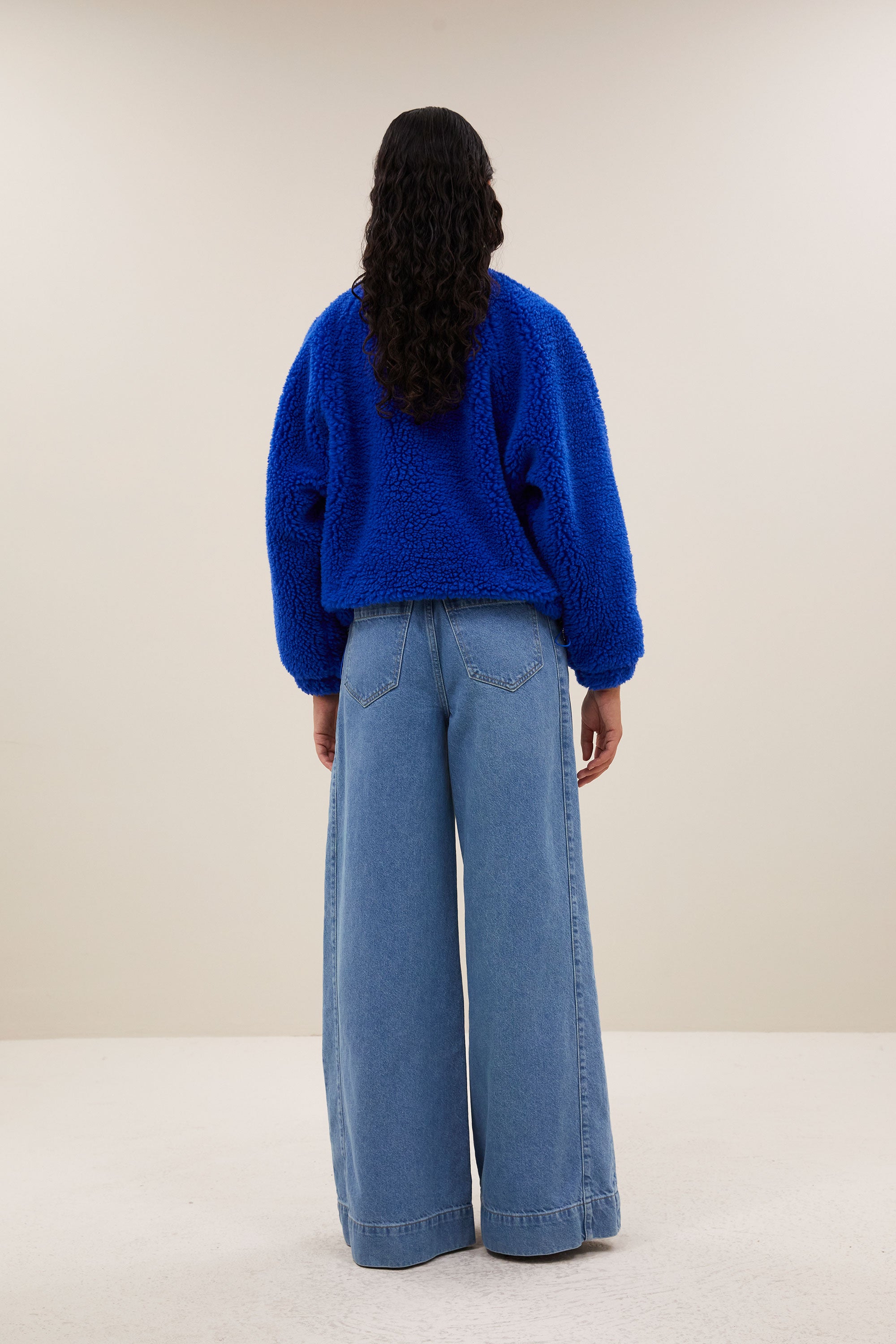 steve jacket | azul blue