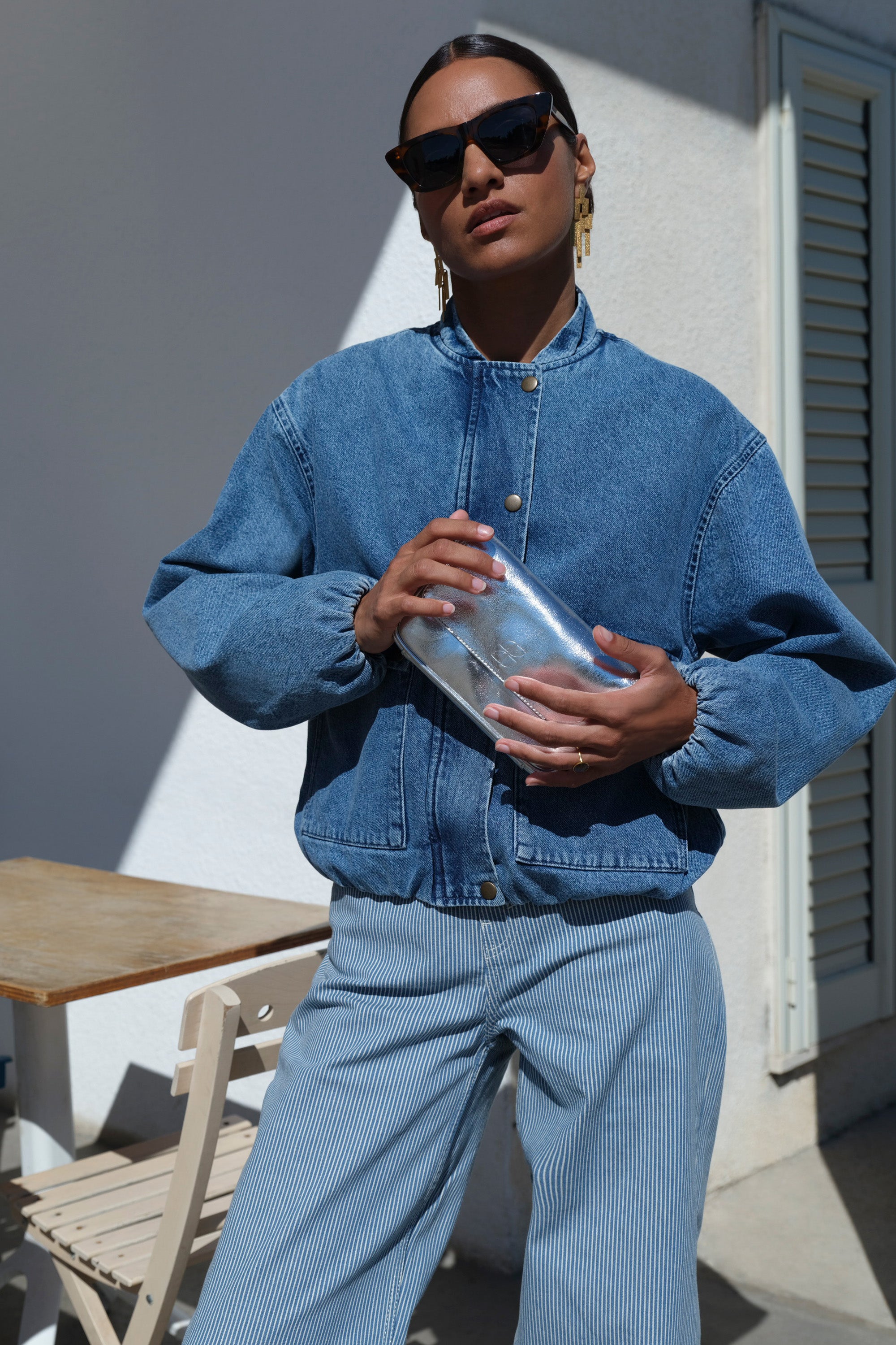 jude bag | silver