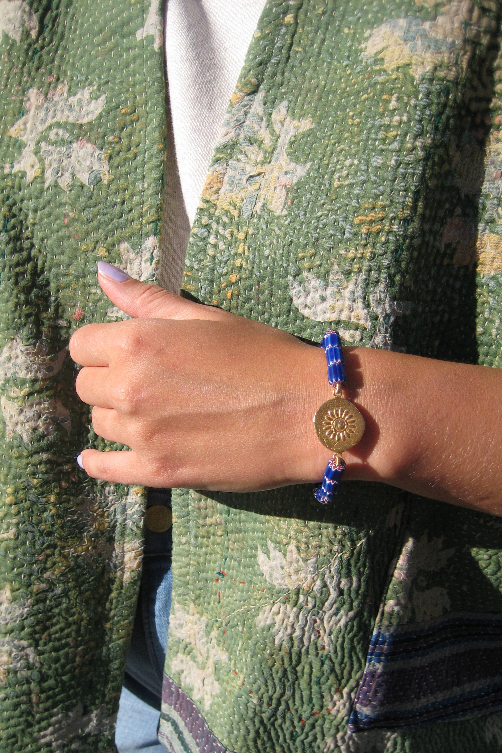 sunflower bracelet | kingsblue