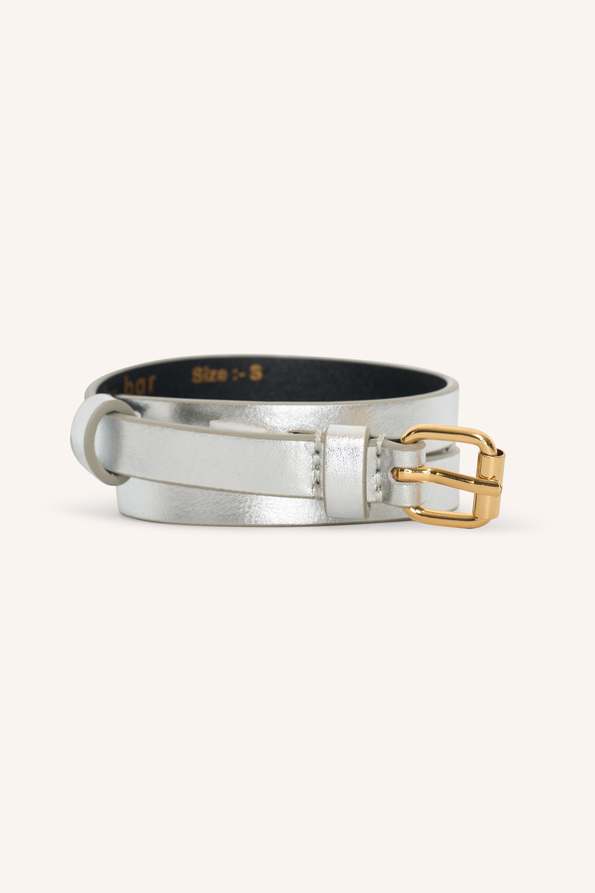 julie silver belt | silver