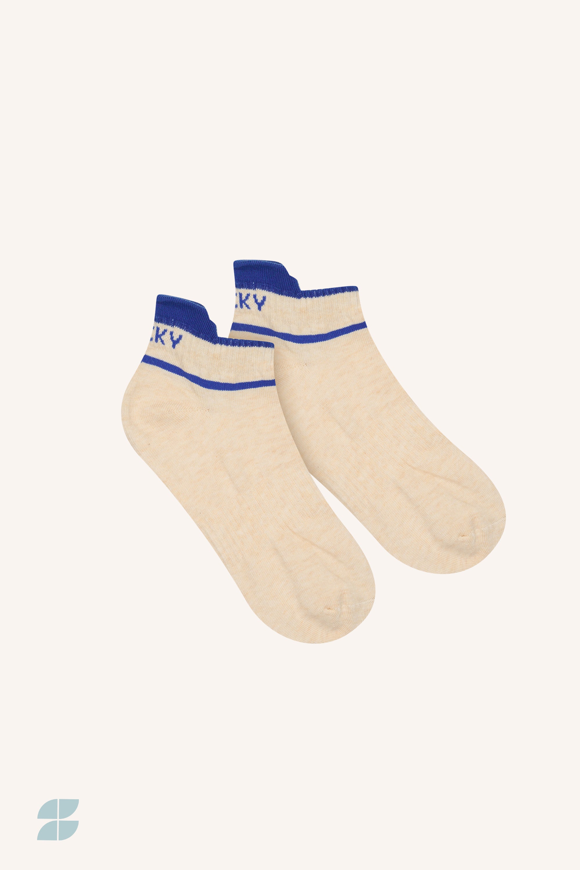 lucky short oyster socks | kingsblue