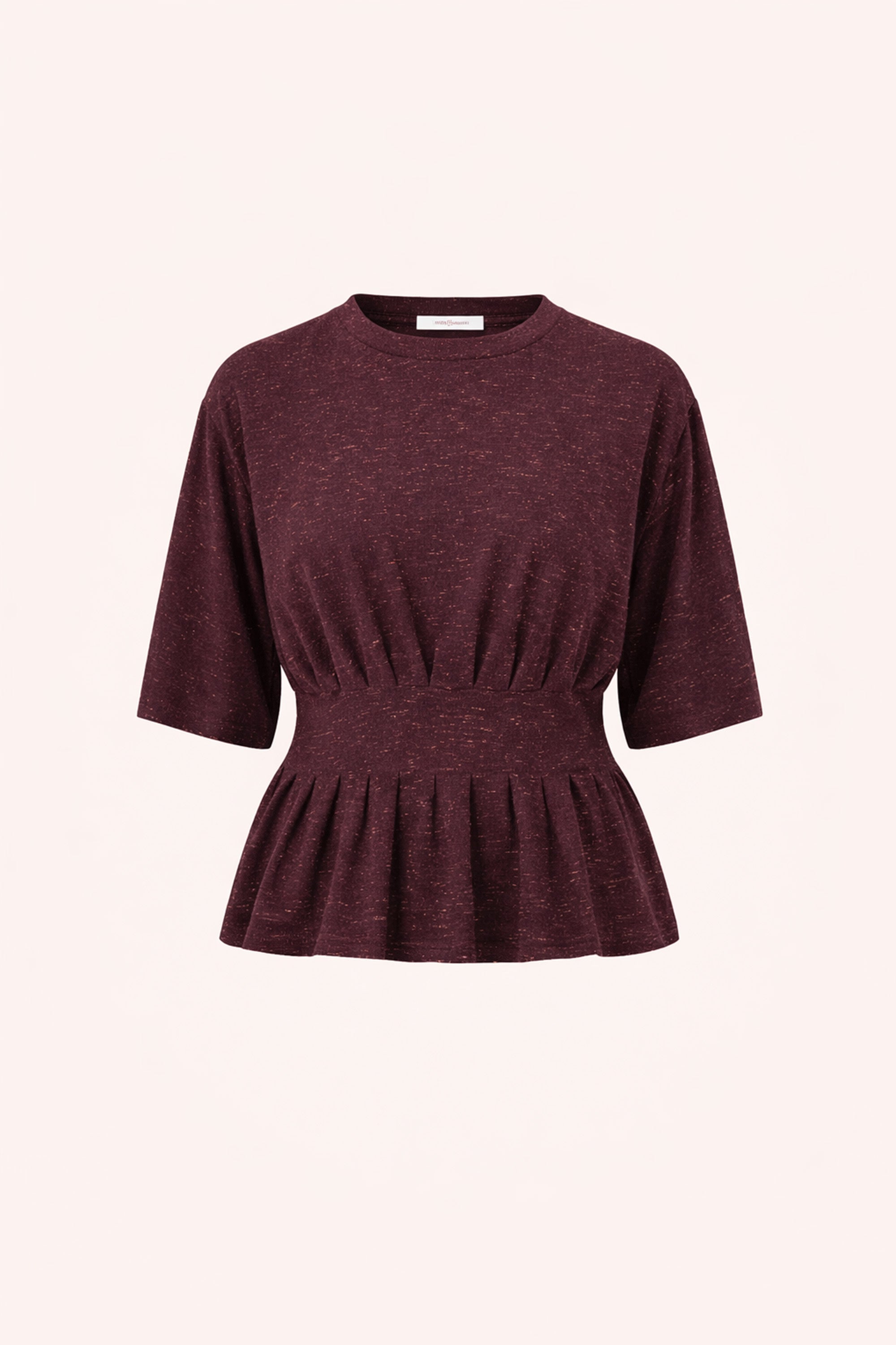 diva sparkle top | burgundy crush