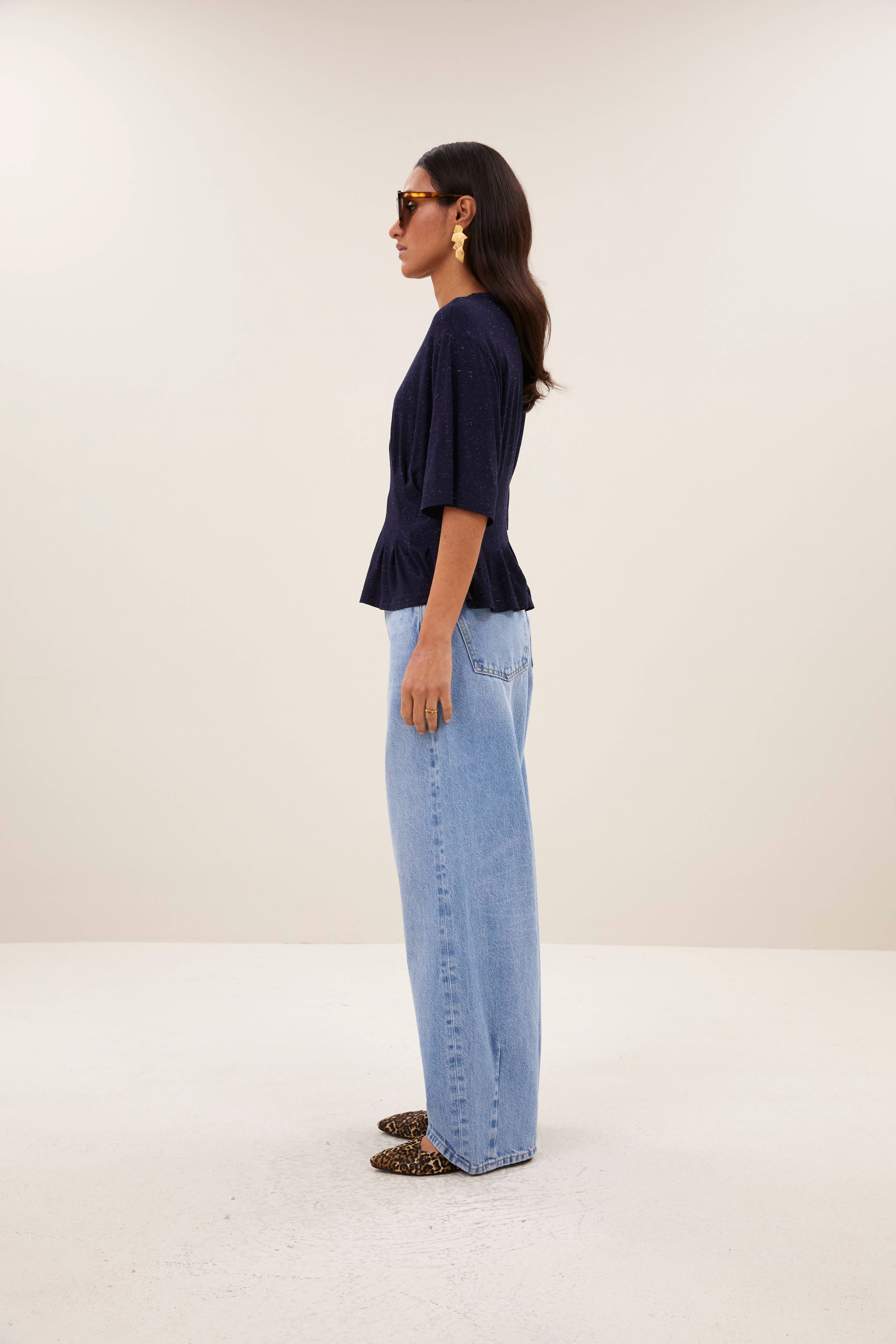 diva sparkle top | night sky