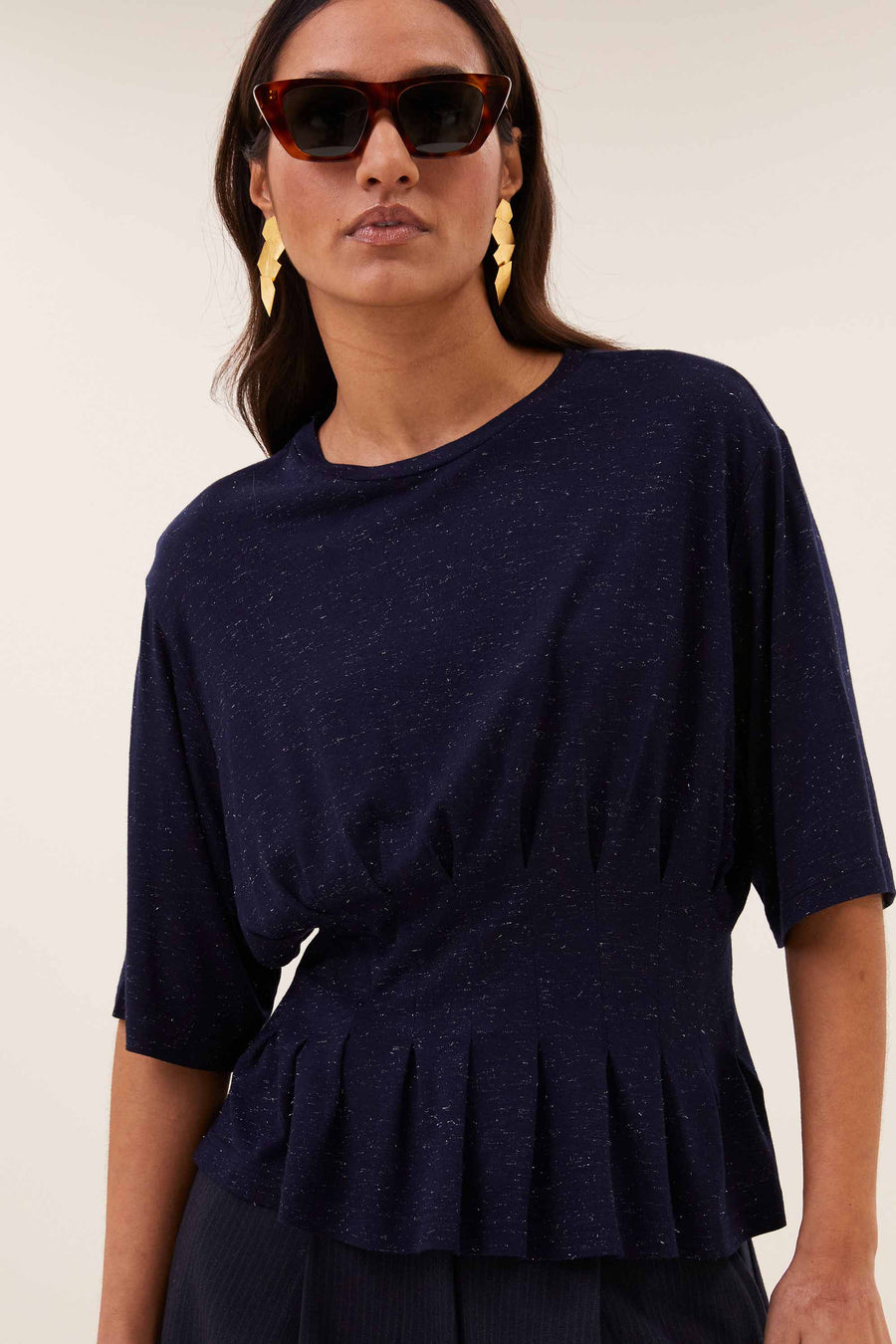 diva sparkle top | night sky