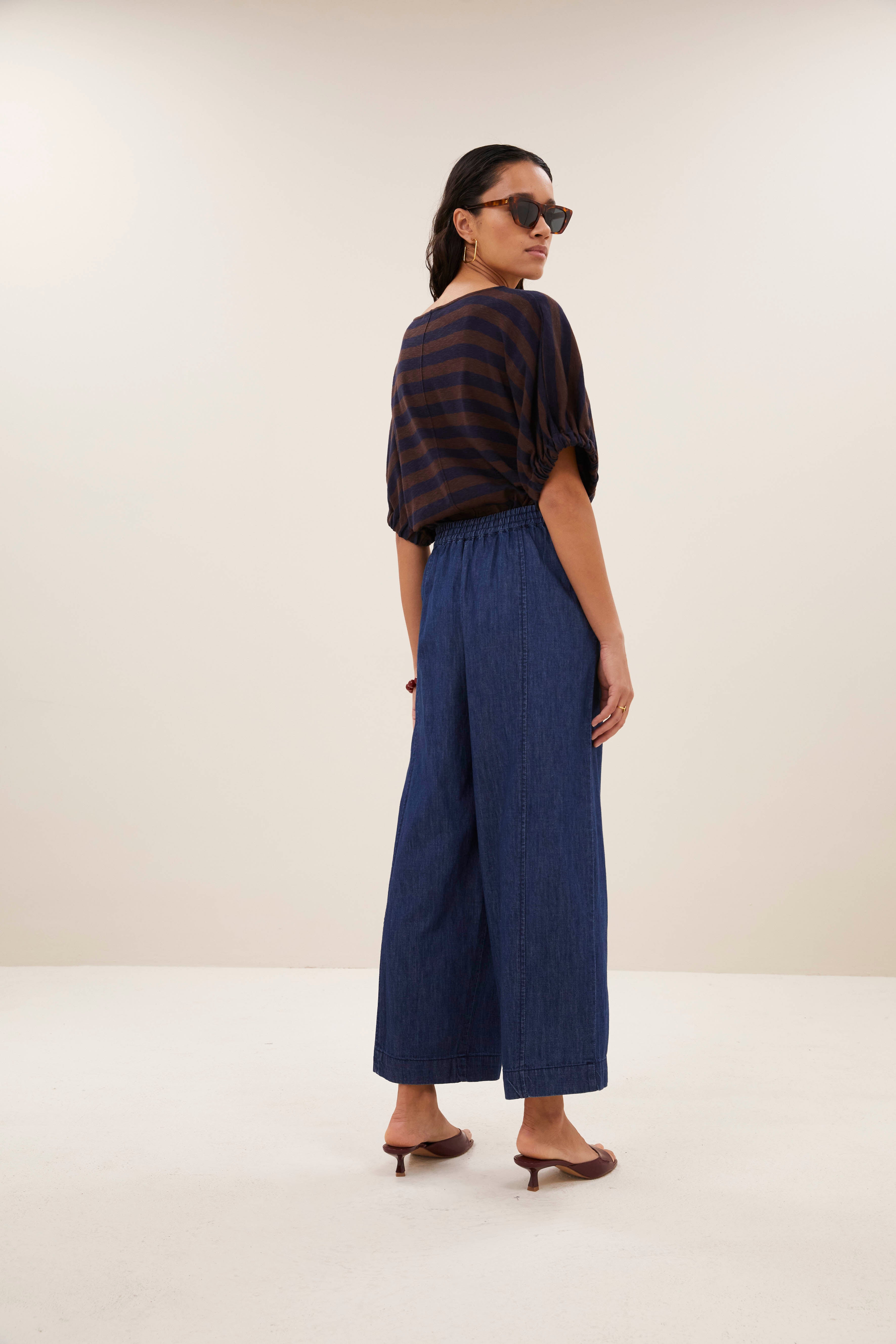 top-merle big stripe top coffee bean-by-bar-aanvullende foto
