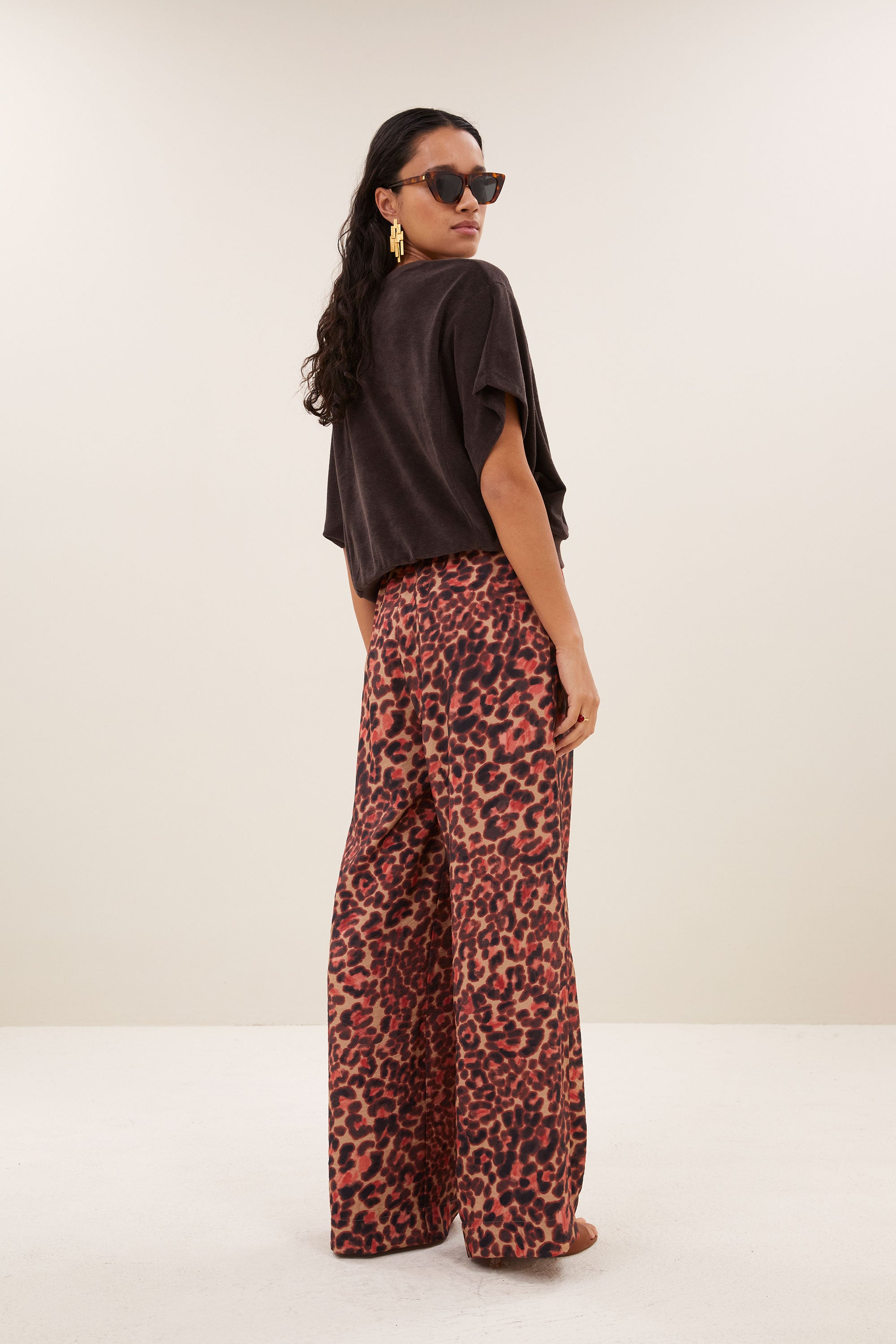 nuki slub top | coffee bean