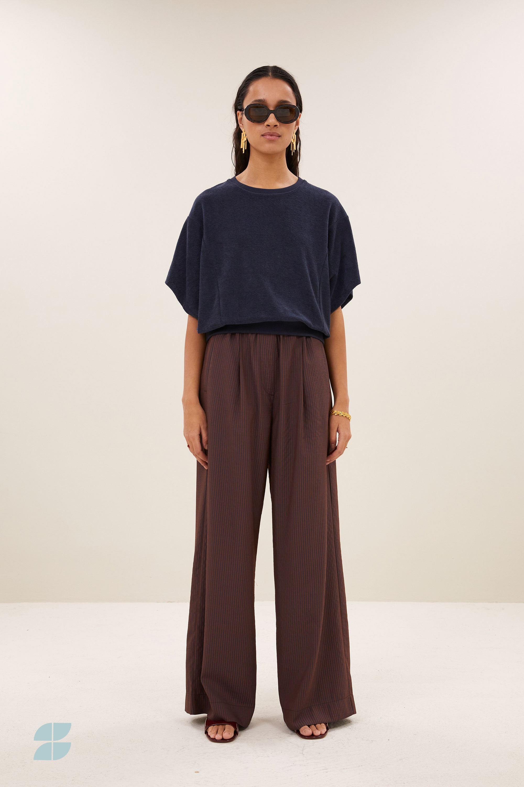 nuki slub top | midnight