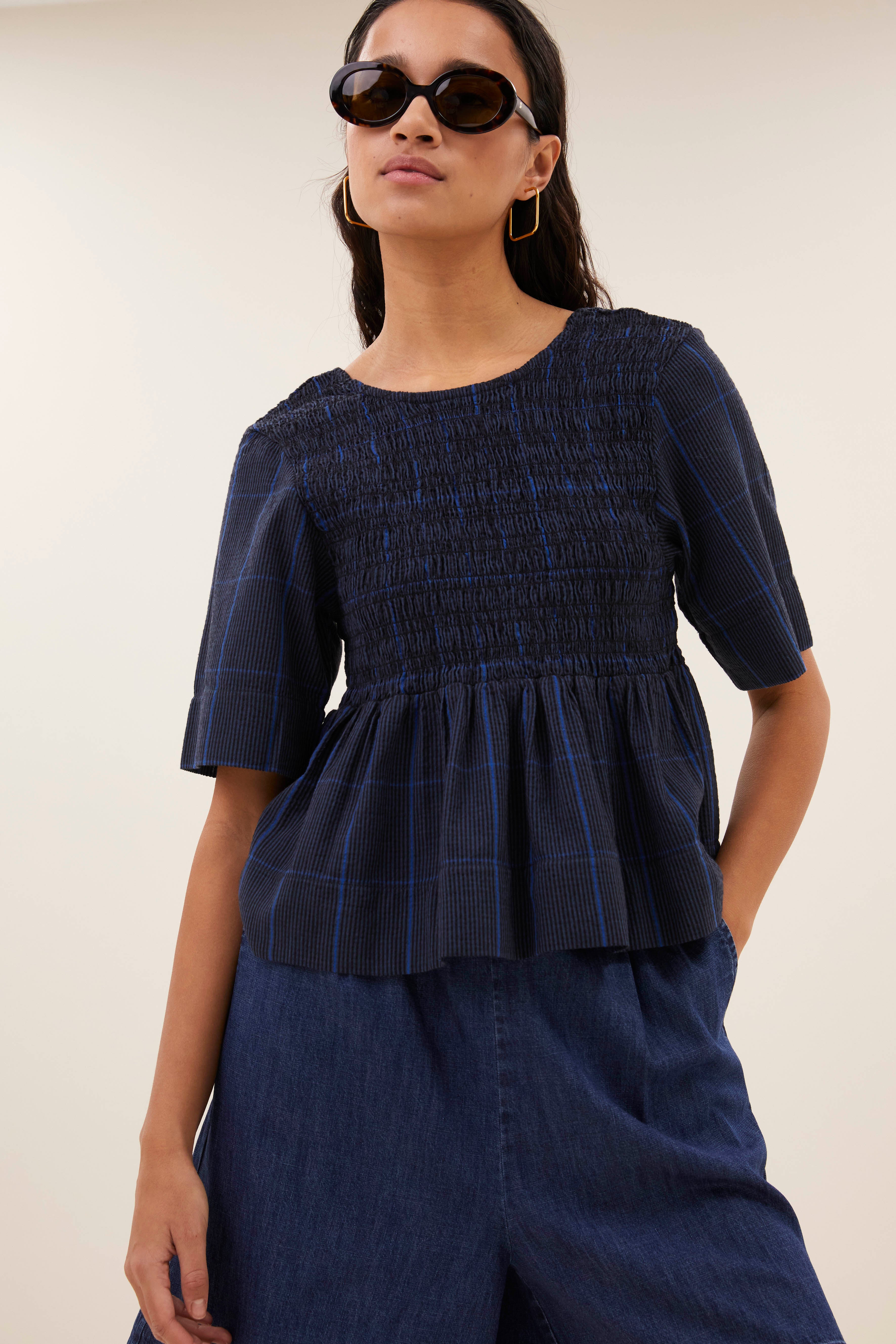 top-runa check top blue checks-by-bar-zijaanzicht