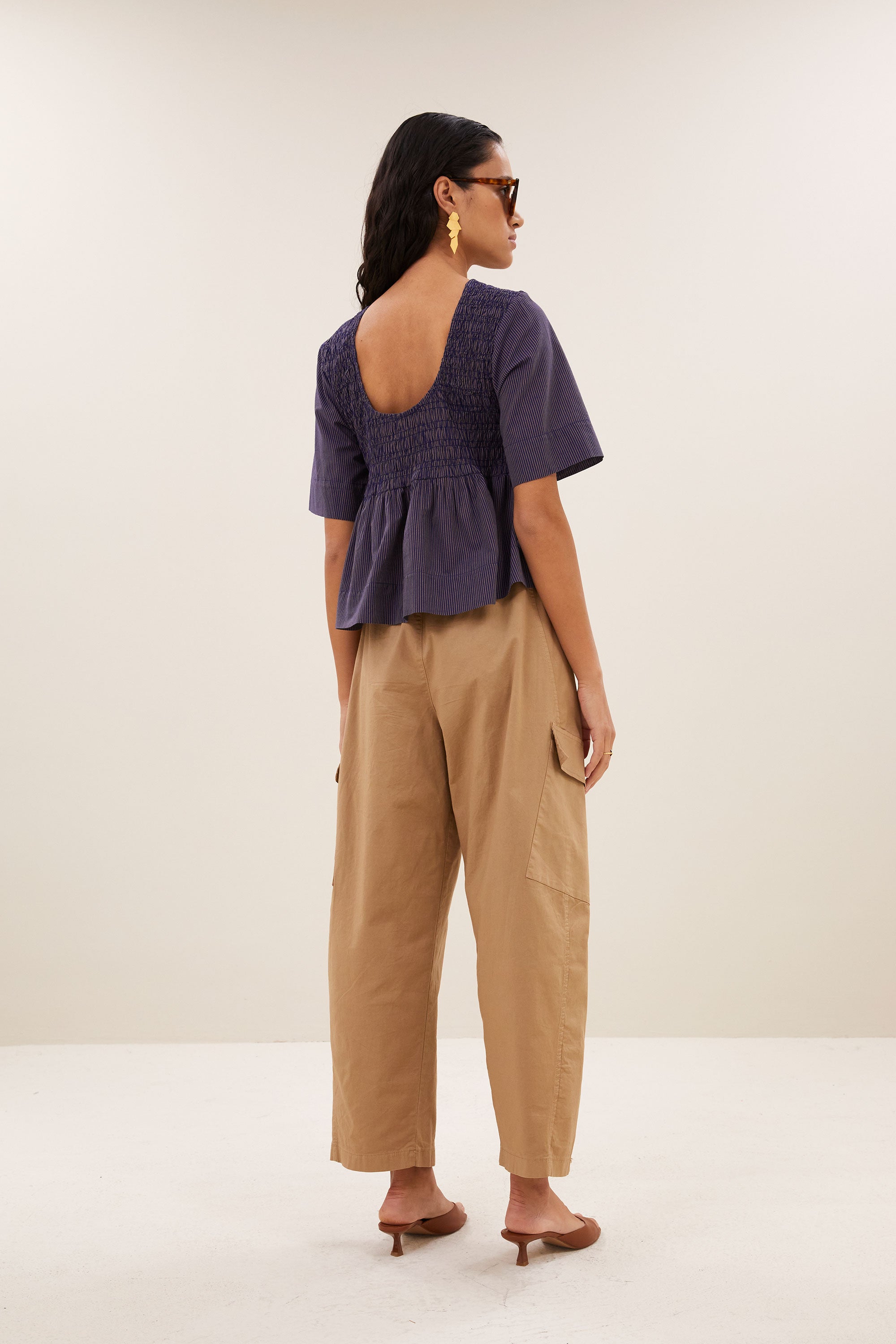 runa stripe top | tulsi stripe
