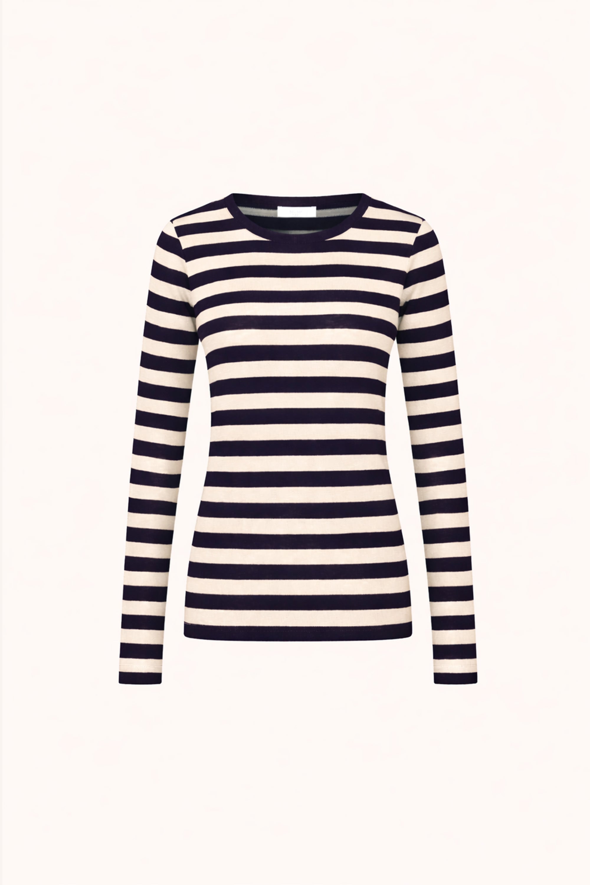 basic-ls-big-stripe-top-night-sky-all-time classic-aansluitende fit-biologisch katoen-by-bar-productfoto