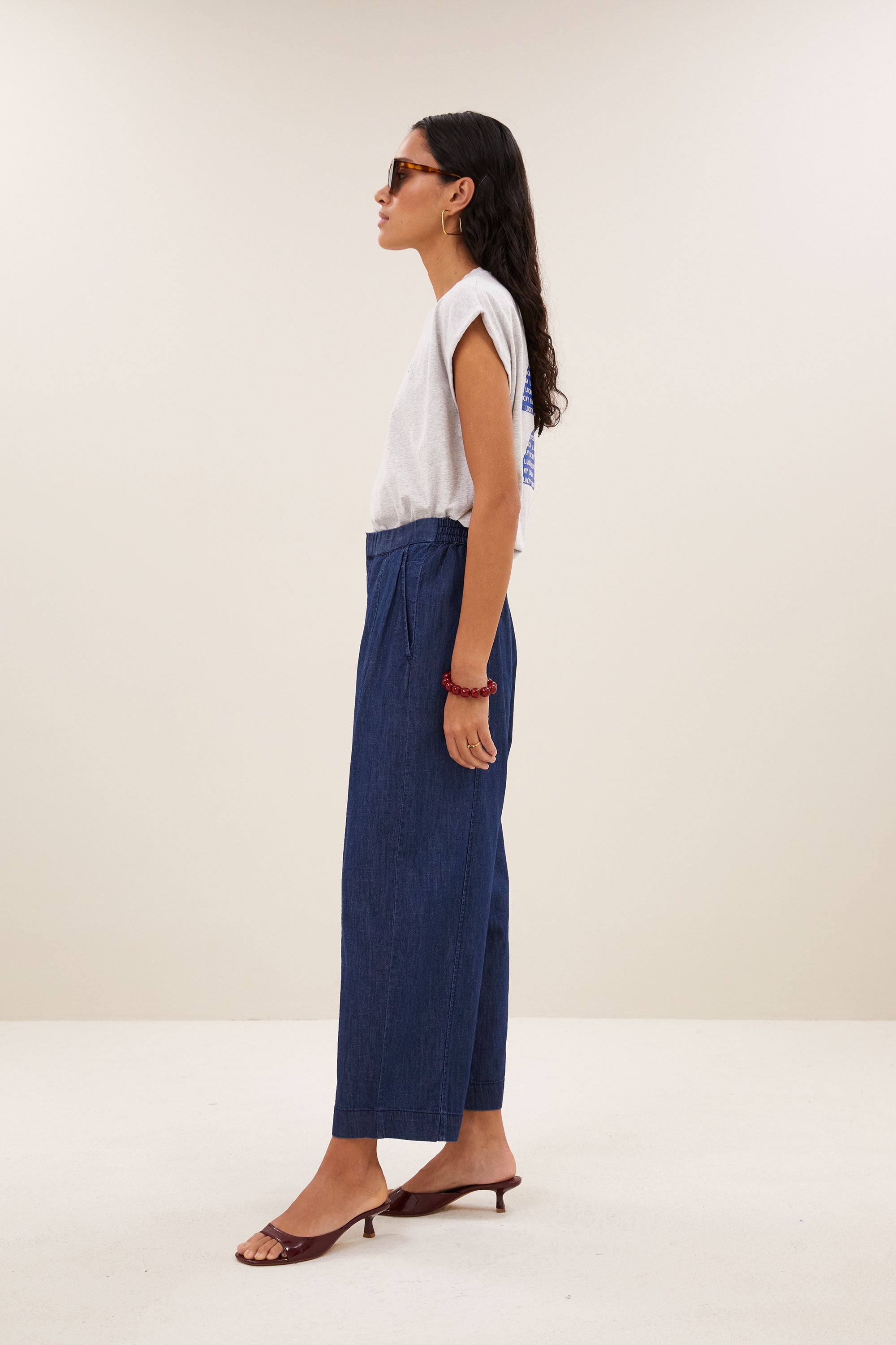 tobi clover top | light grey melee