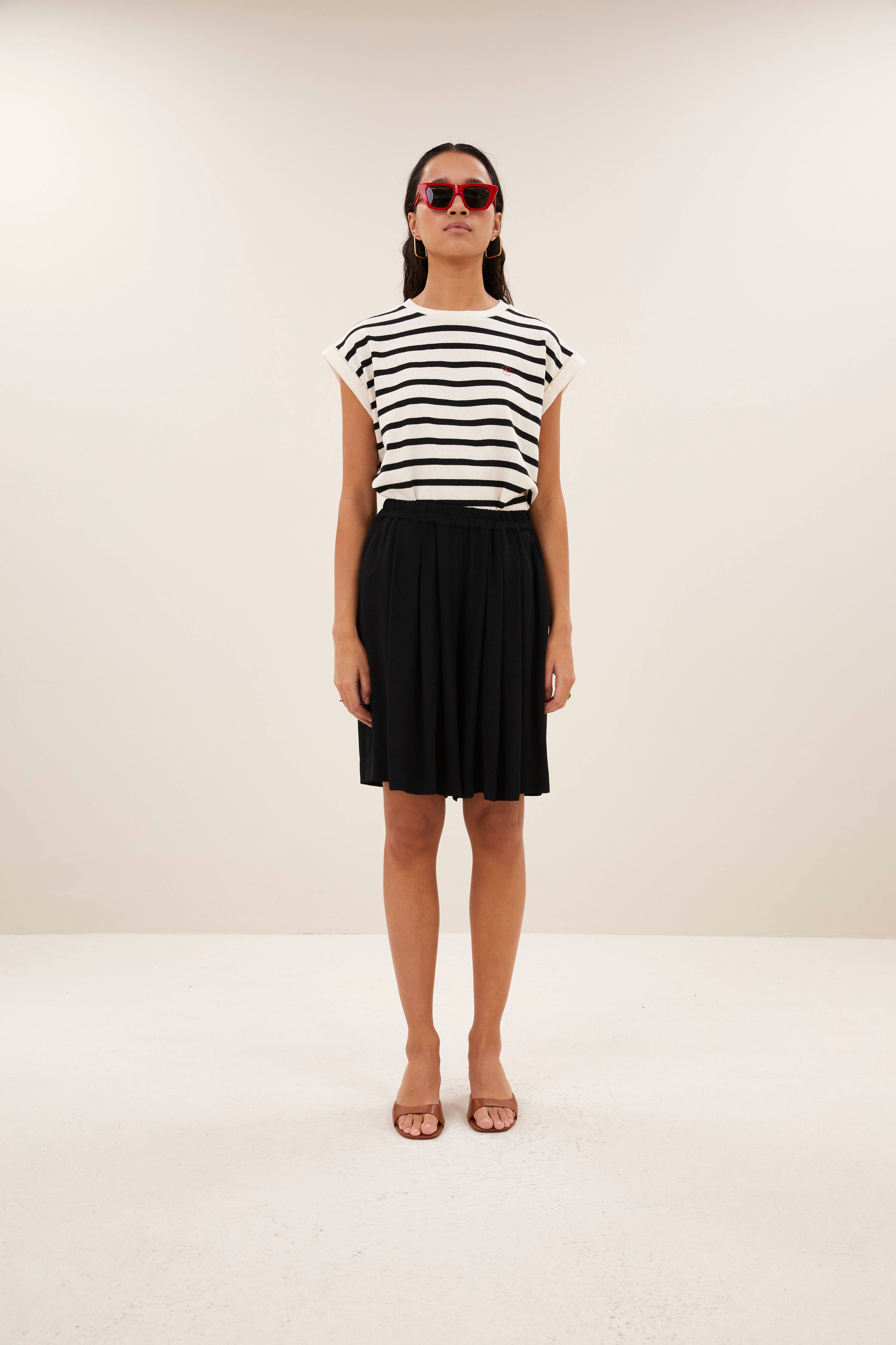 top-tobi stripe logo top grain black stripe-by-bar-aanvullende foto