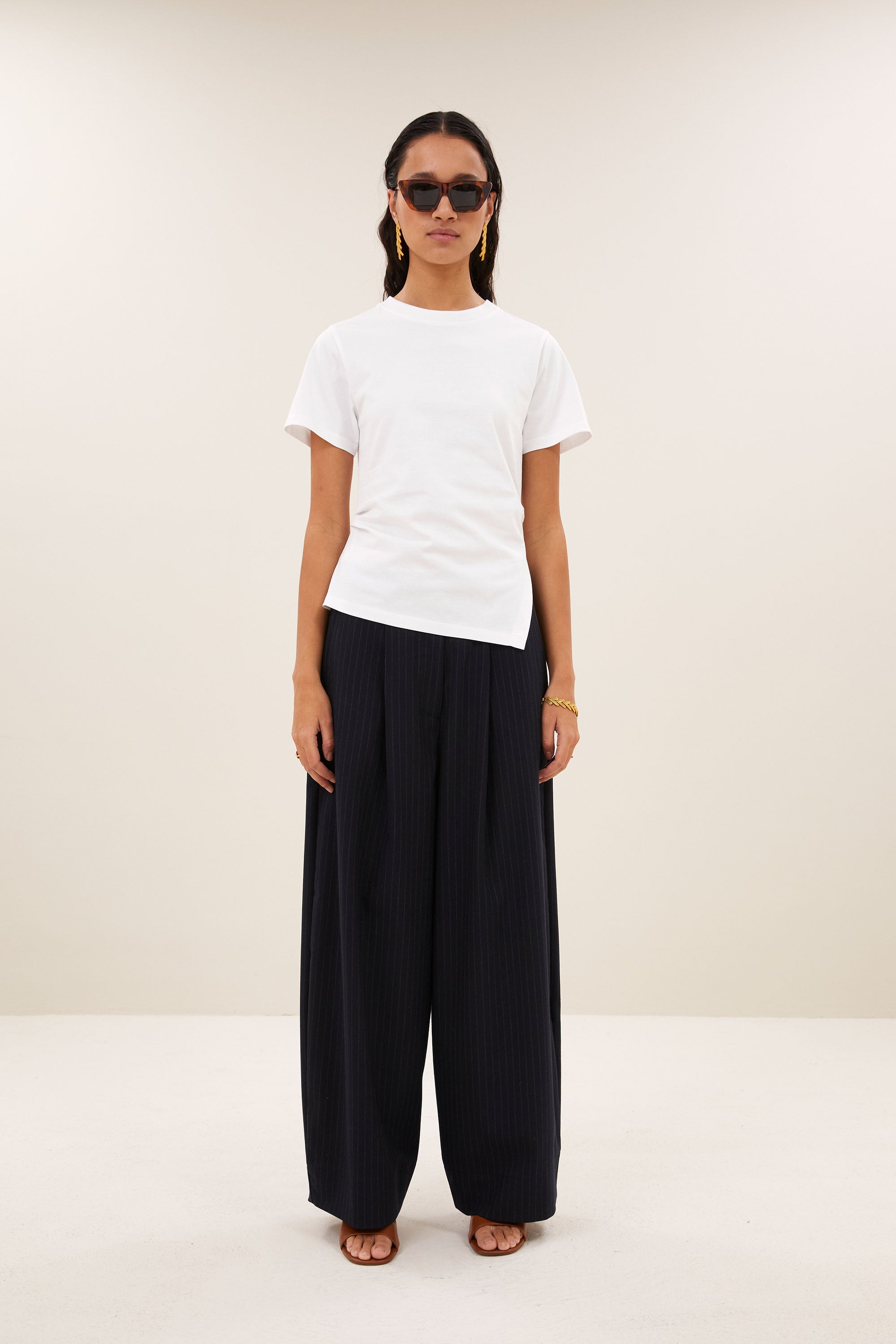 freja shirt | white
