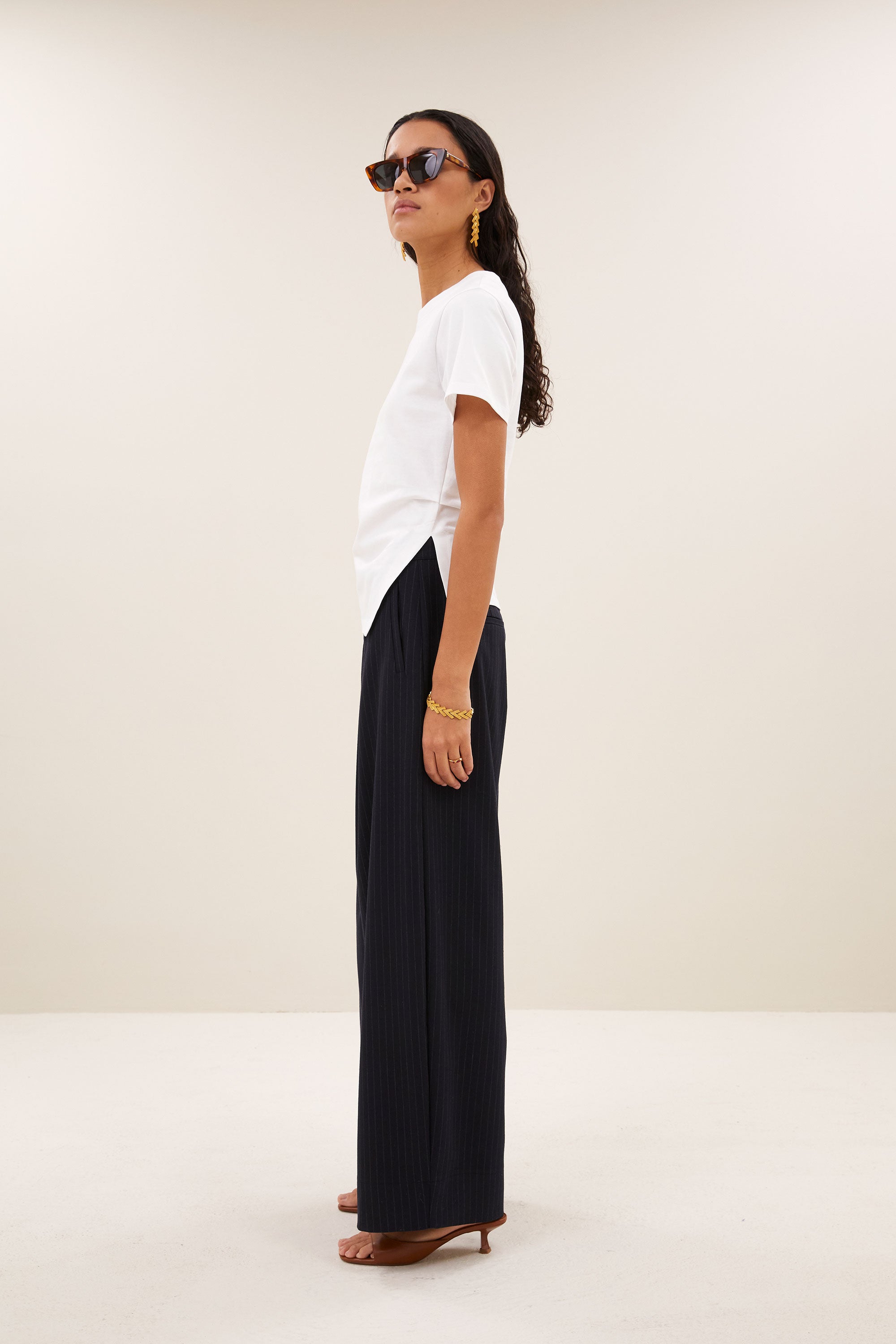 freja shirt | white