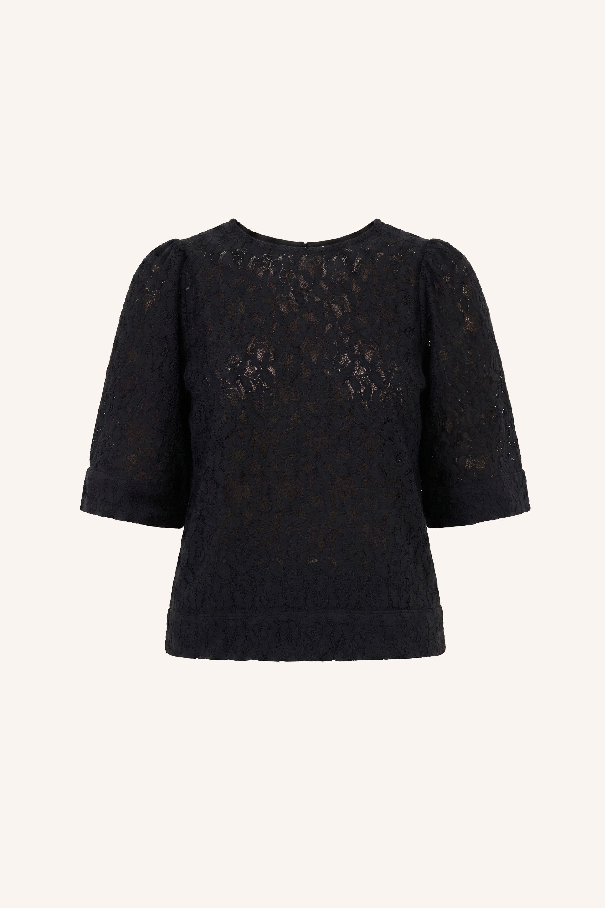 olivia lace blouse | black