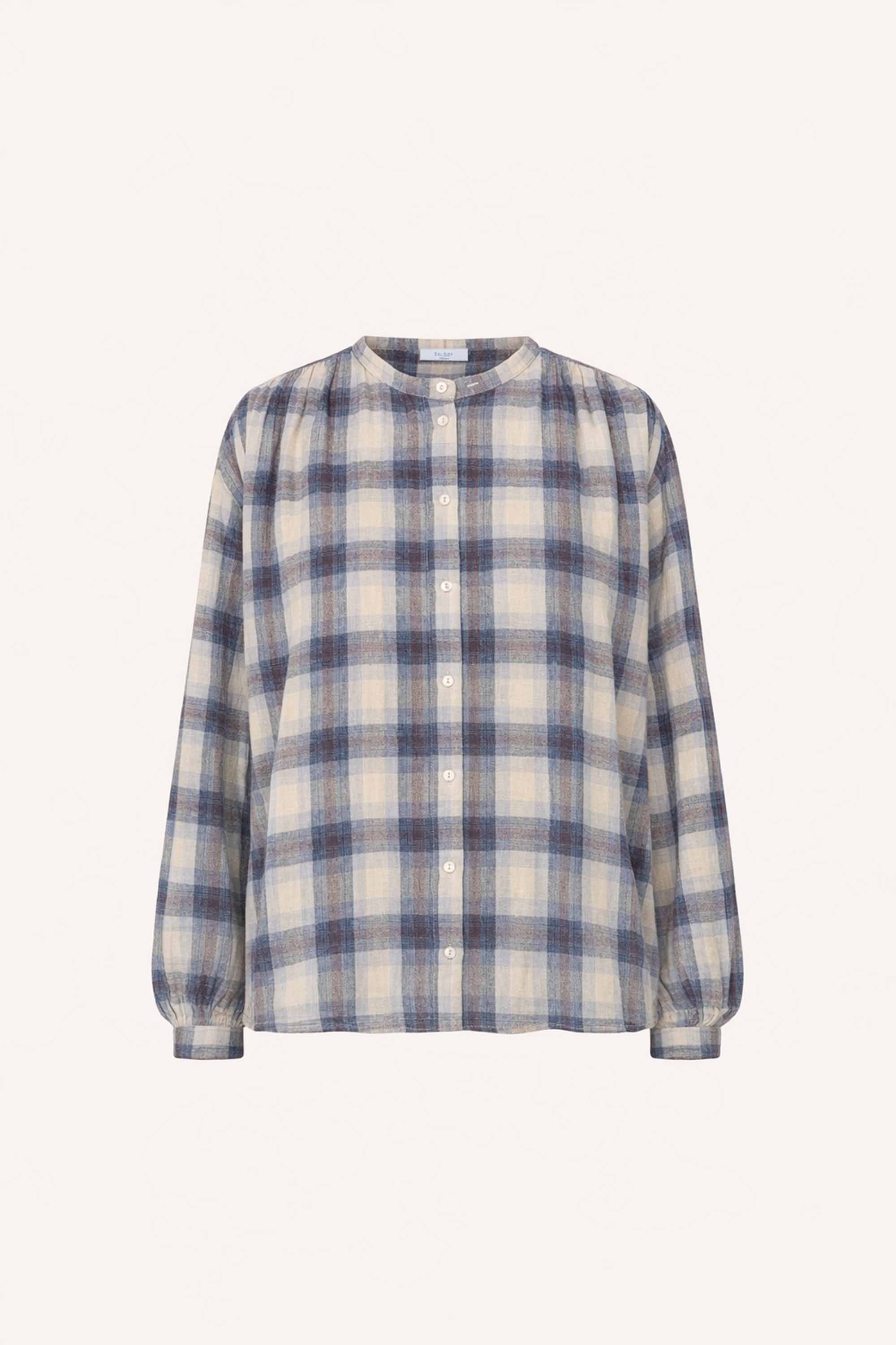 nyka tokyo check blouse | tokyo check