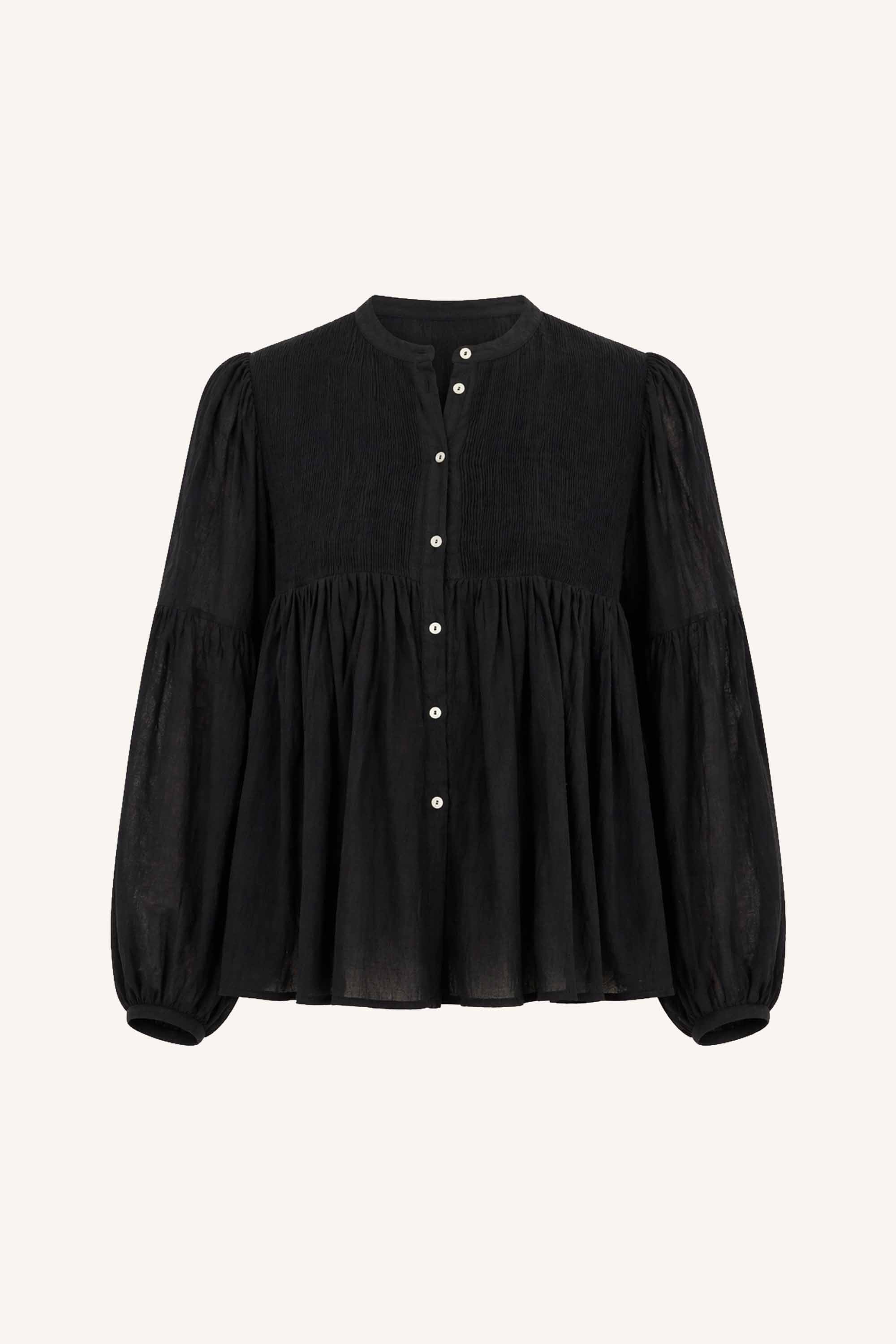 mine blouse | black