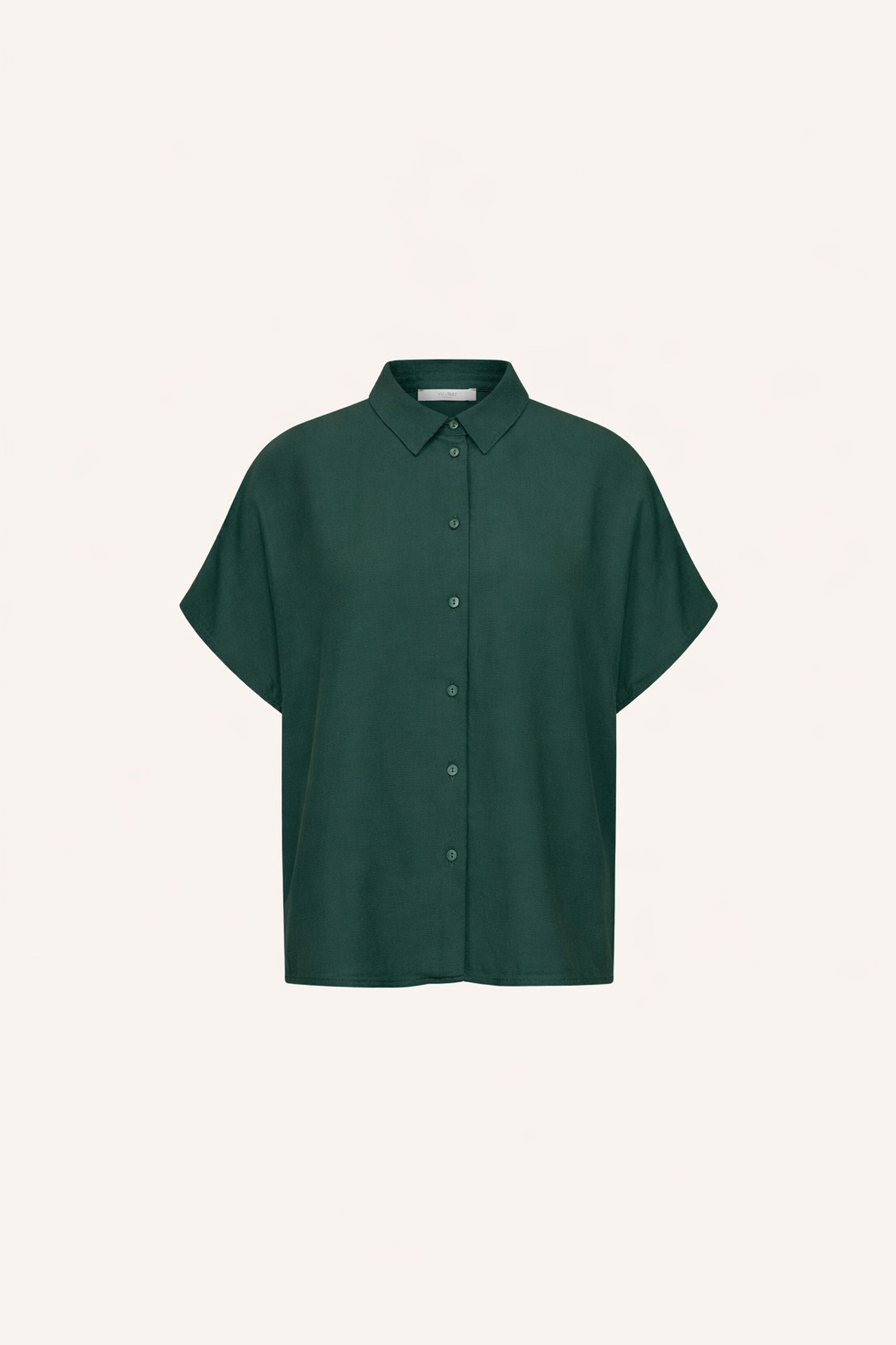 barley-viscose-blouse-dried-basil-knoopsluiting-opstaande kraag-draagbaar als set-by-bar-productfoto