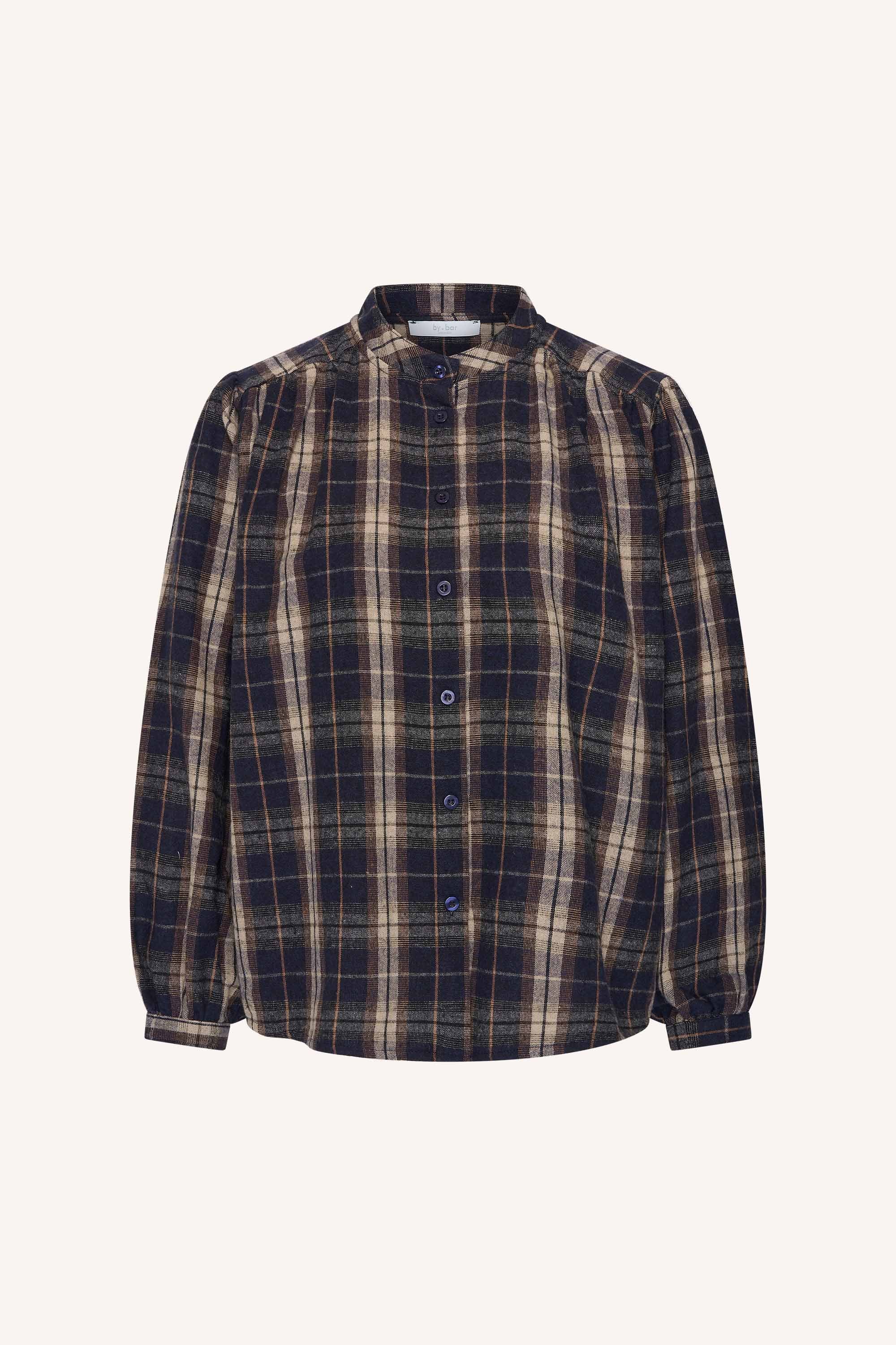 jagger check blouse | jagger check