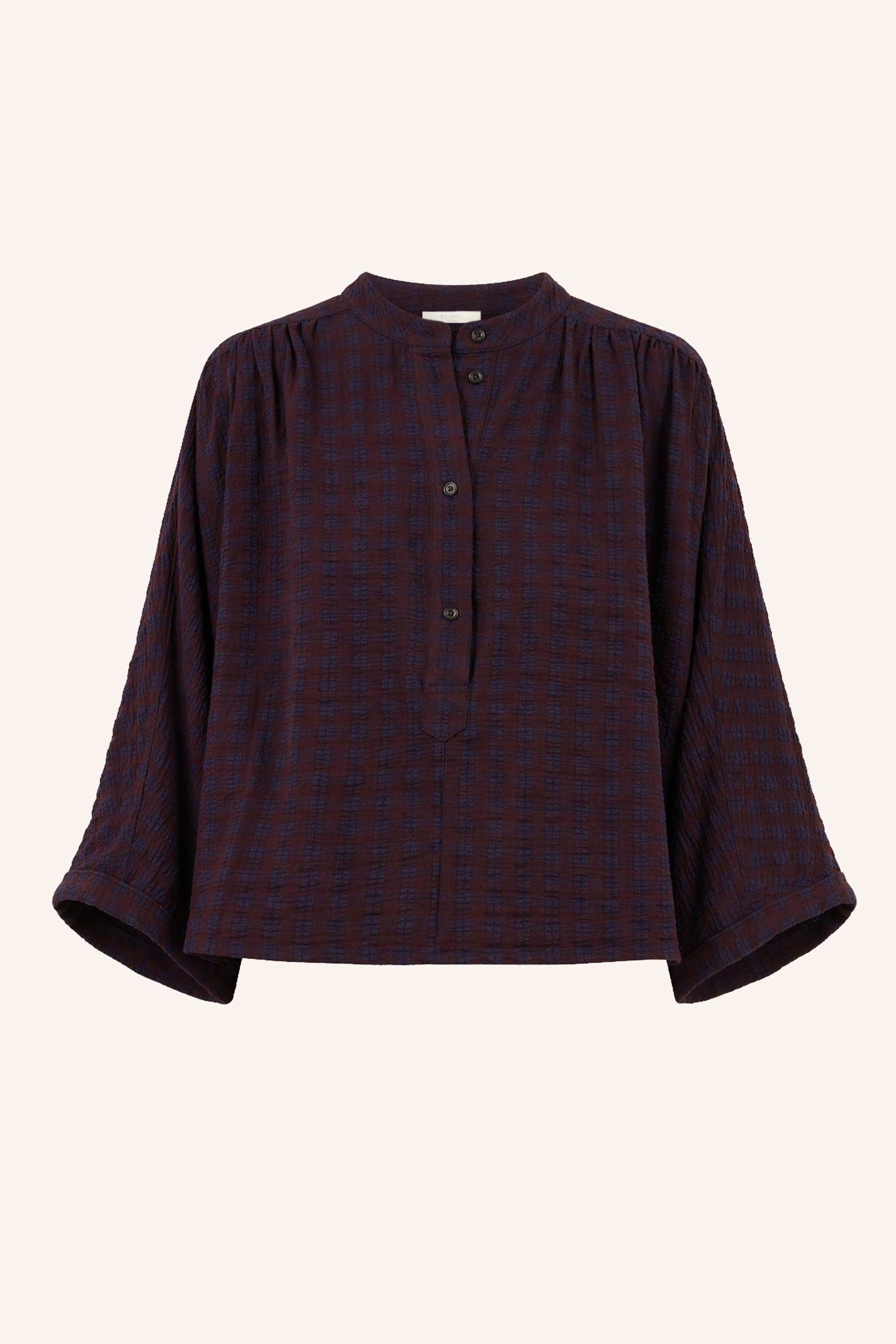jess blouse | wine check