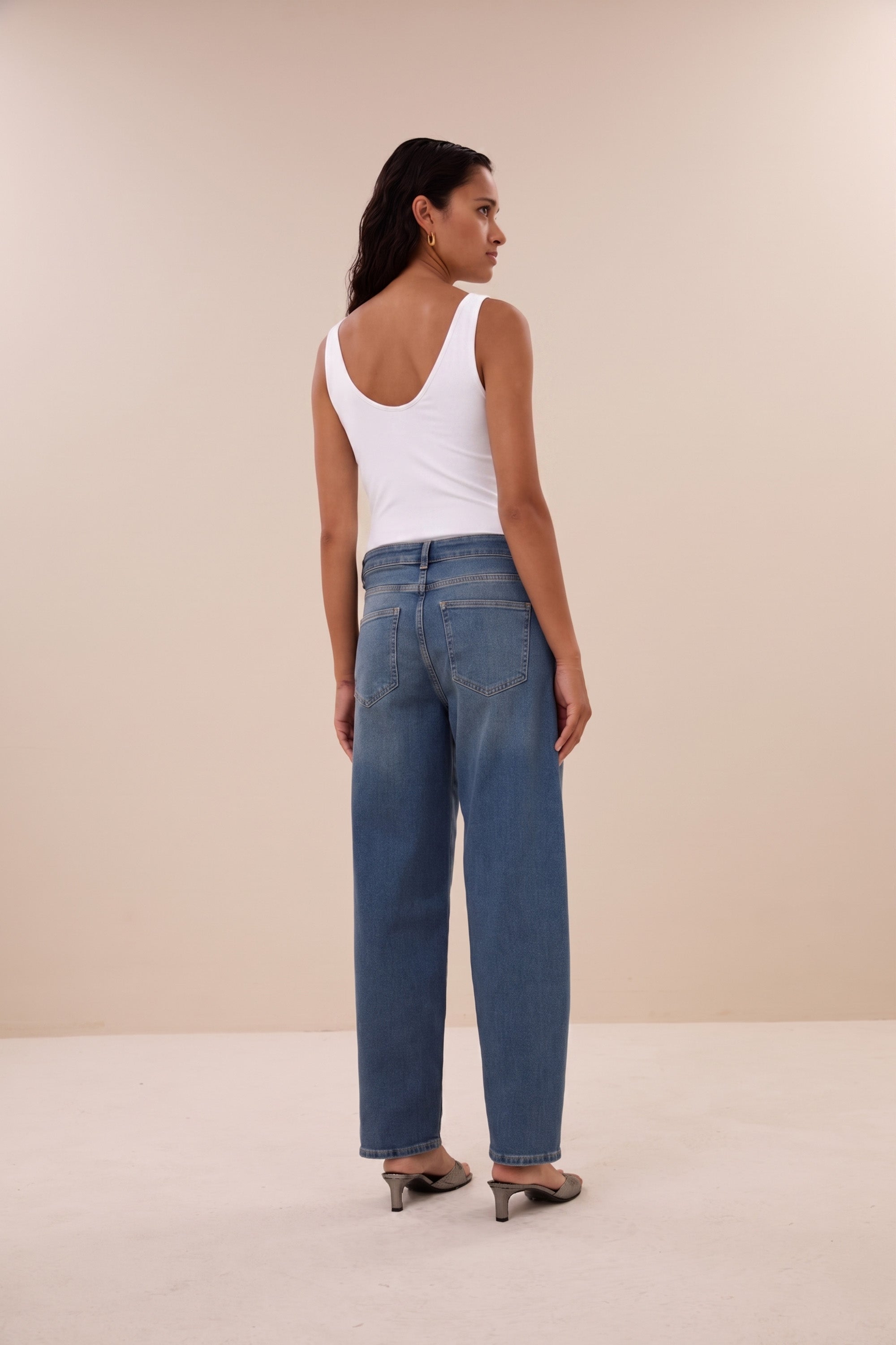 lia singlet | off white