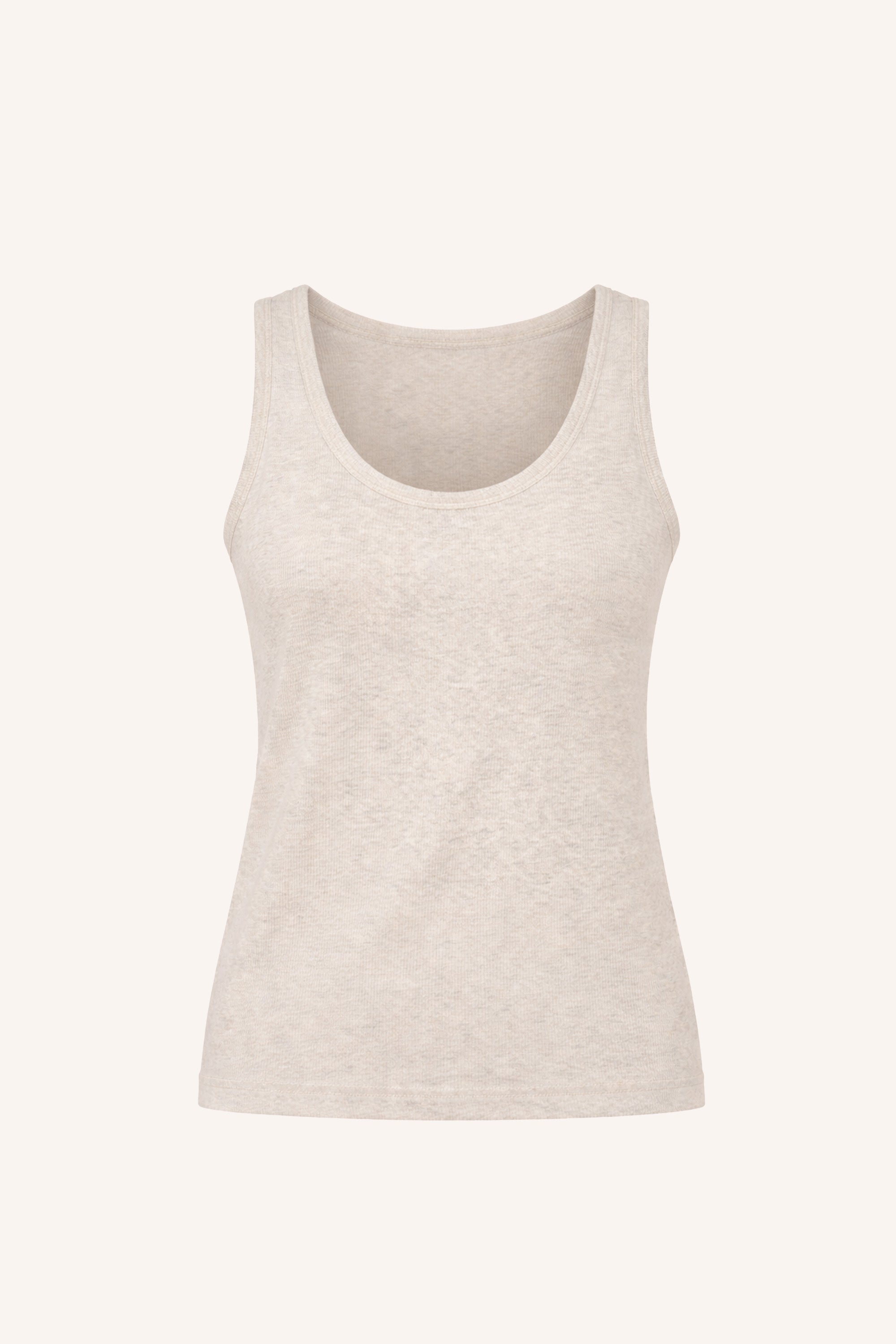 joky rib singlet | oyster