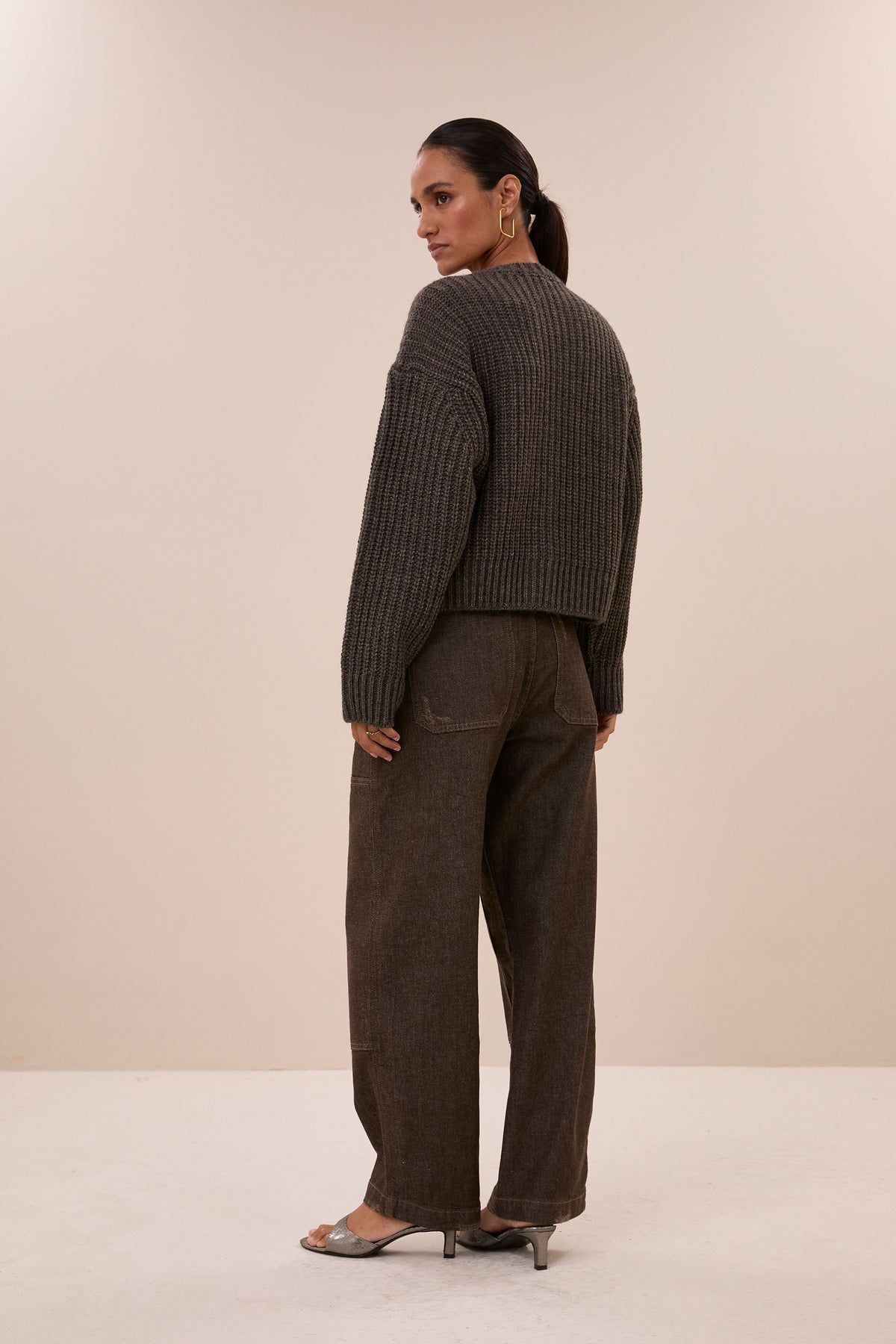 lavi cardigan | biscuit