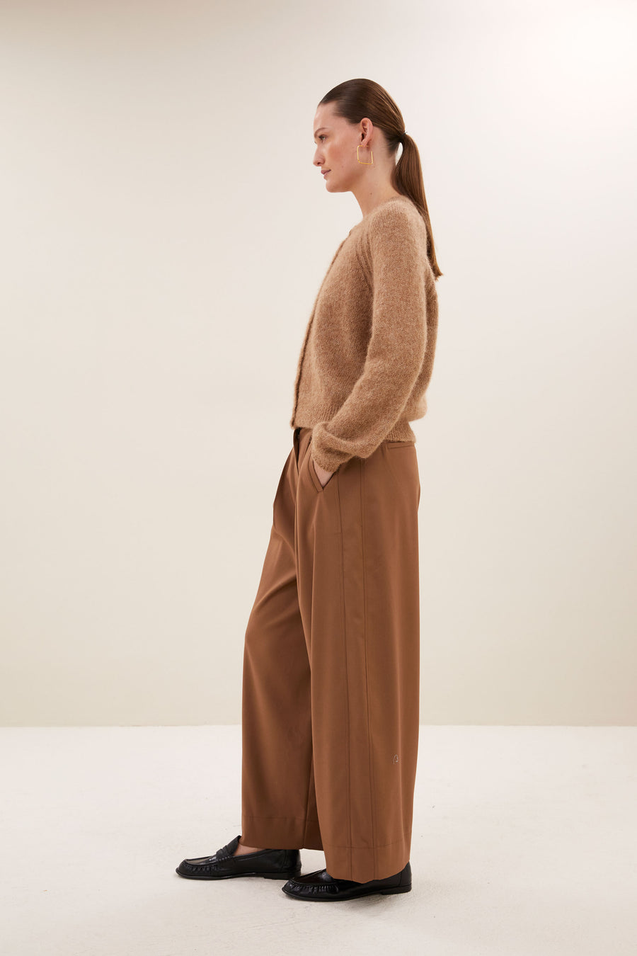 falon cardigan | camel