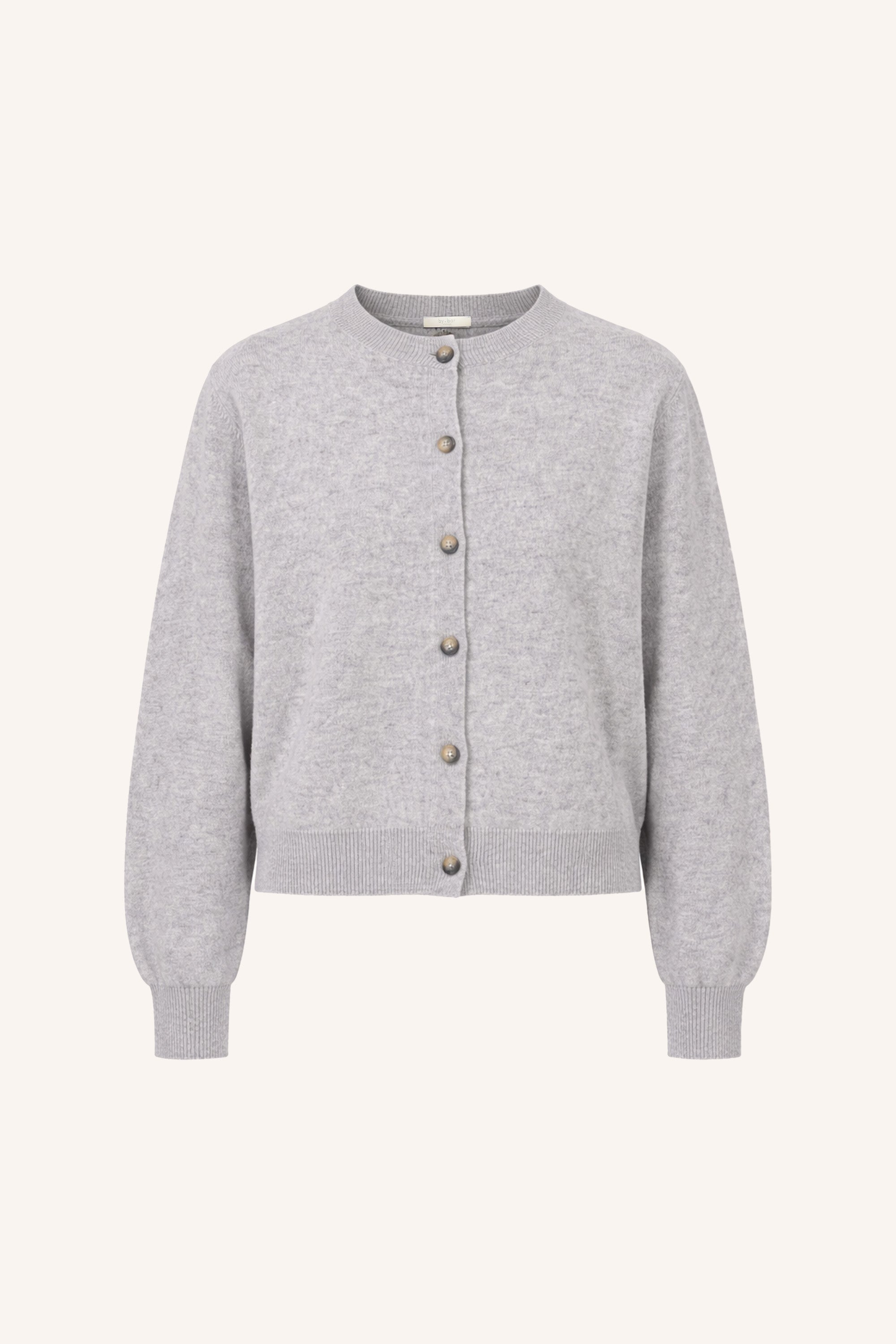 cleo merino cardigan | grey melee